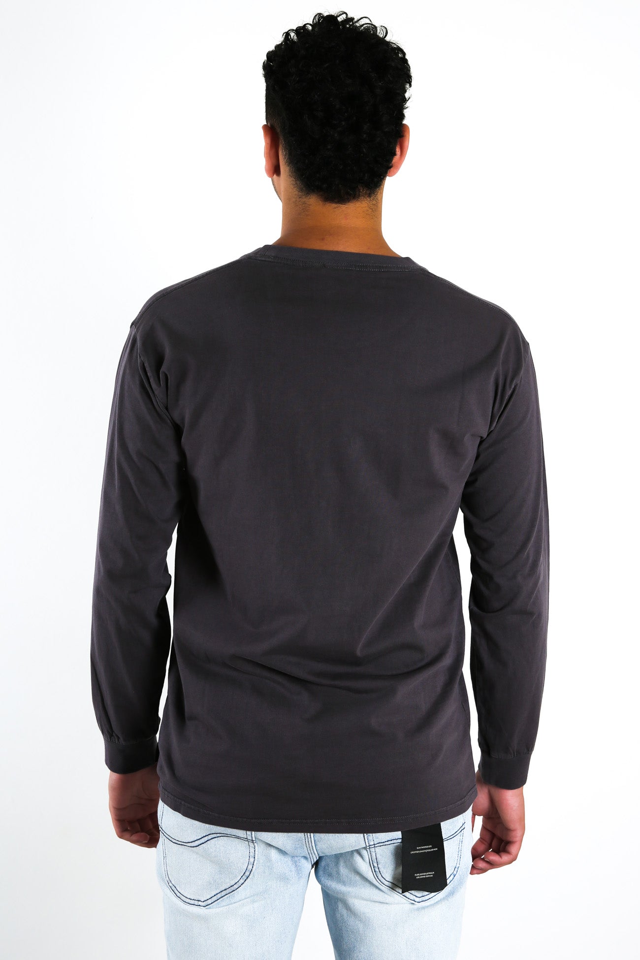 Special Cut Long Sleeve Tee Coal