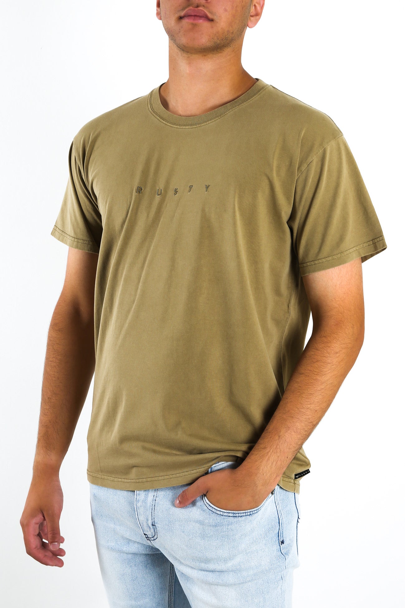 Special Cut Short Sleeve Tee Covert Green