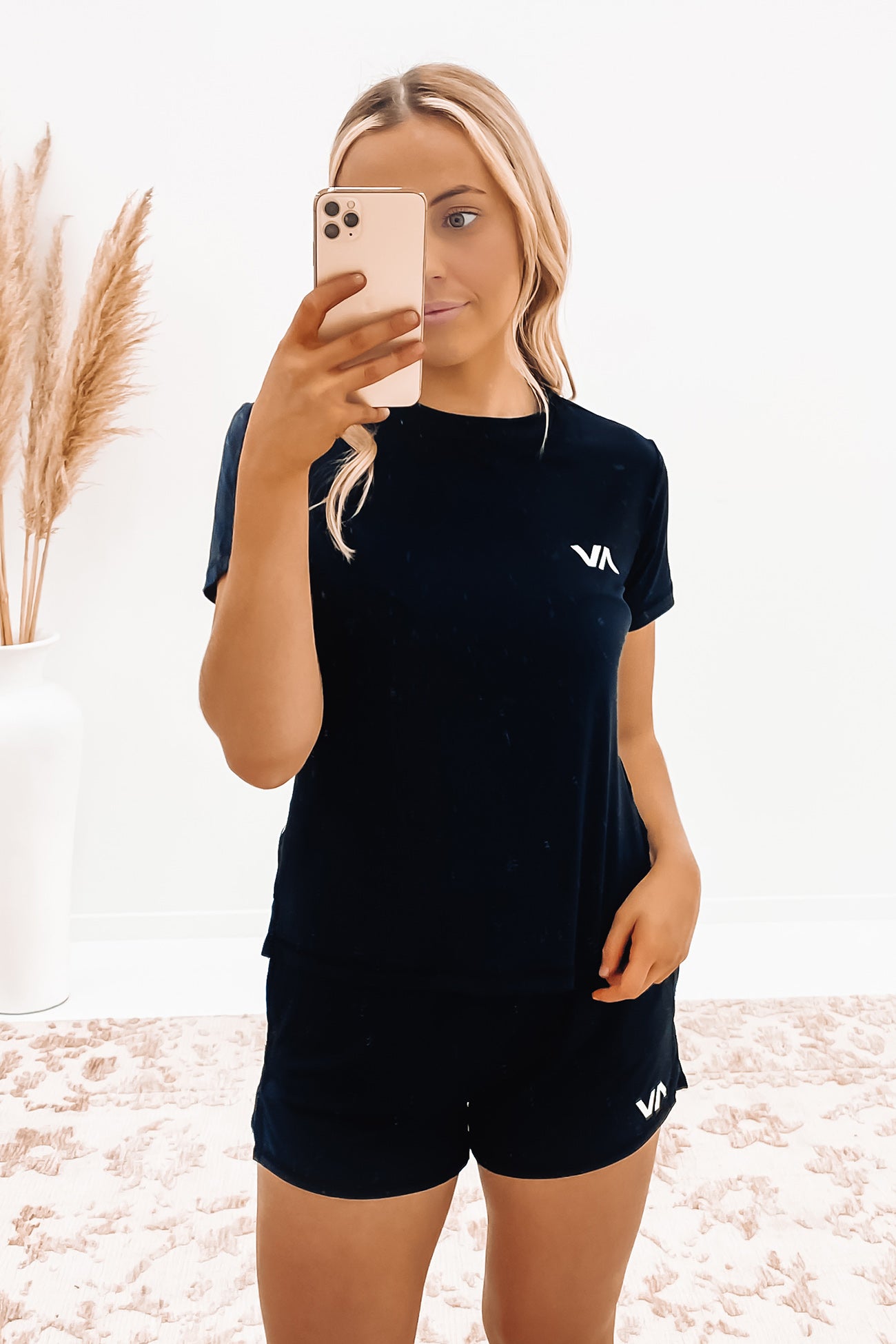 Sport Vent Short Sleeve Tee Black