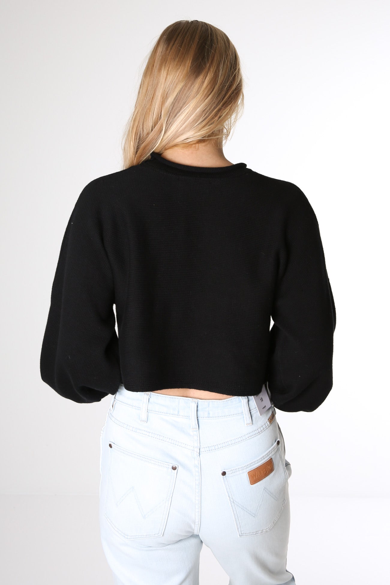 Stevie Knit Top Black