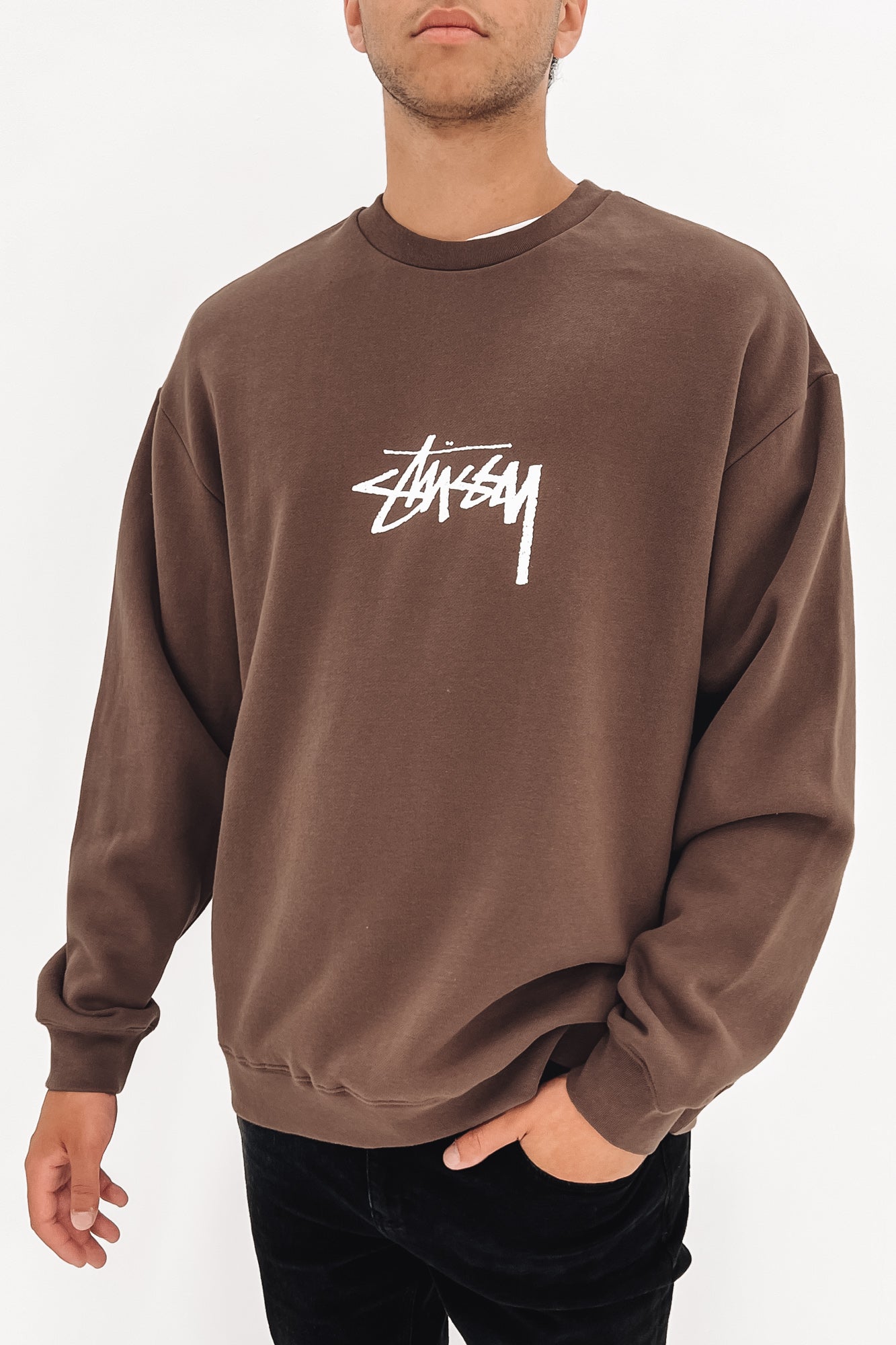 Stock Crew Brown