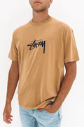 Stock Short Sleeve Tee Tan