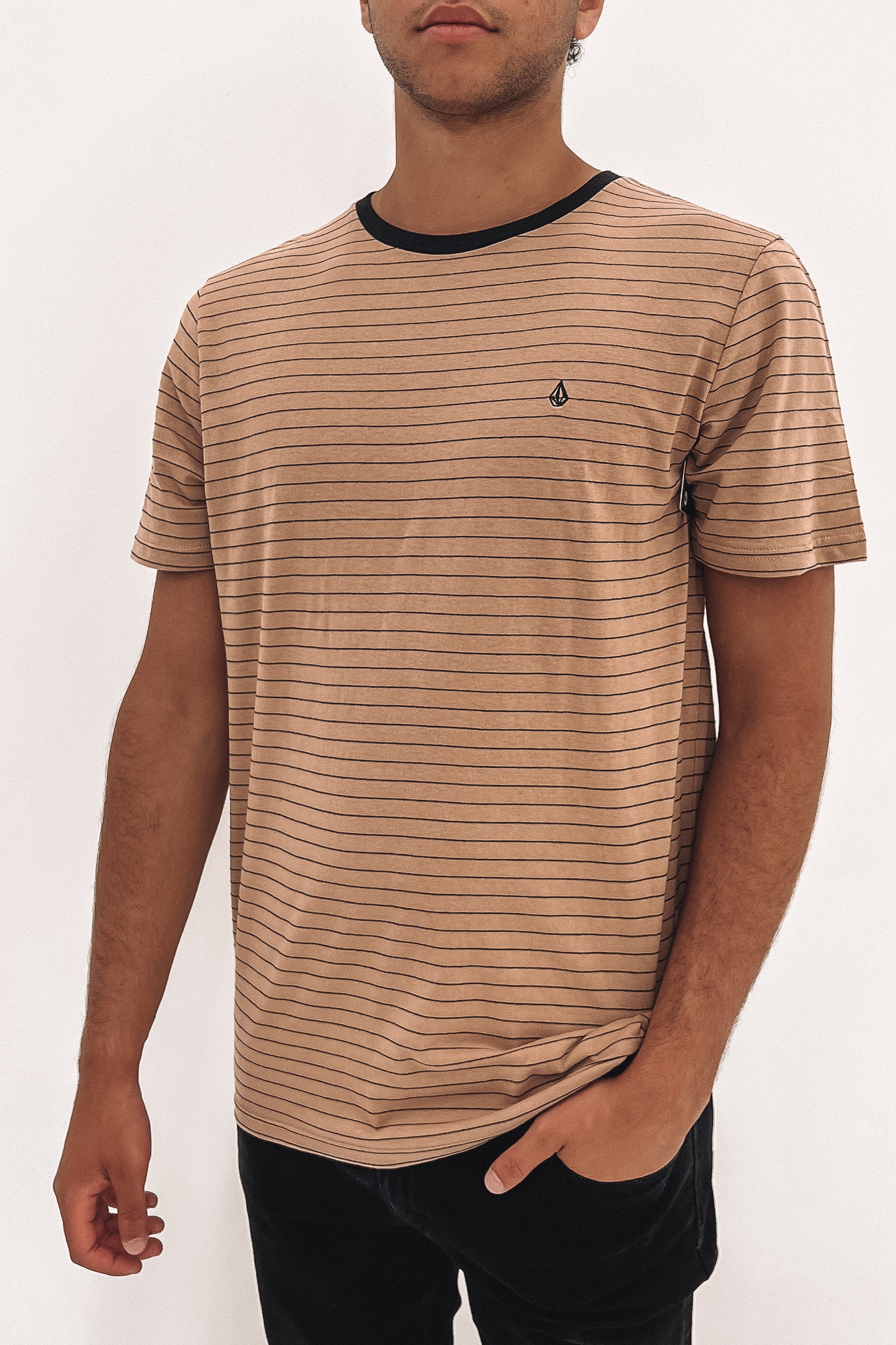 Stories Crew Short Sleeve Tee Desert Taupe
