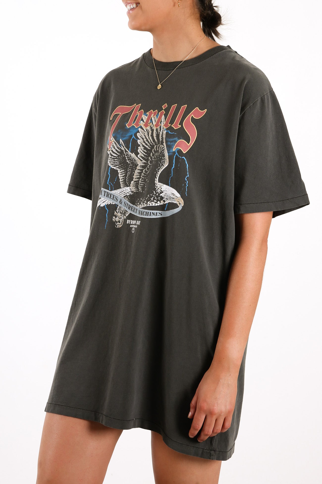 Storm The Castle Merch Fit Tee Dress Merch Black