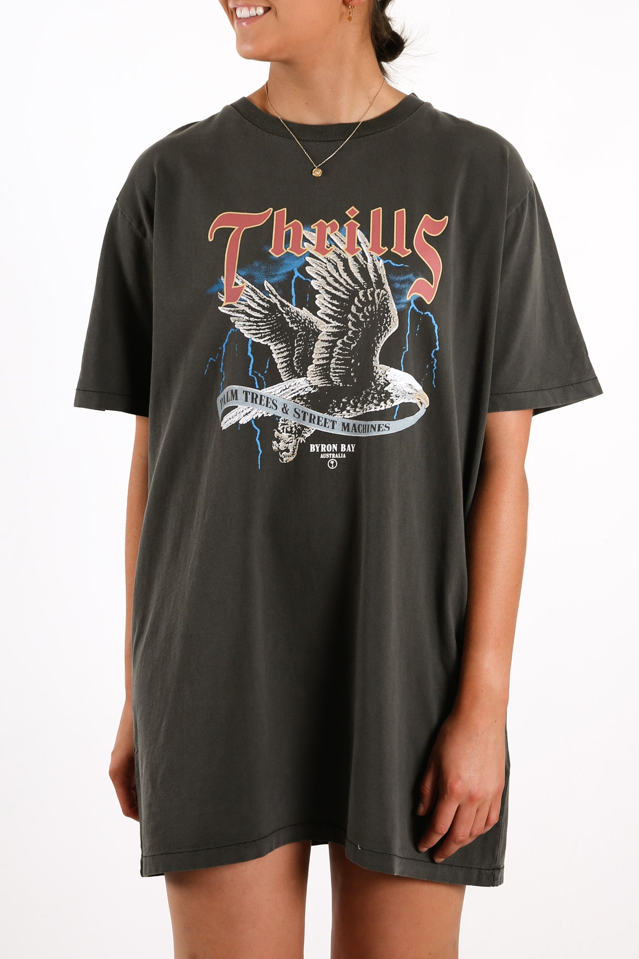 Storm The Castle Merch Fit Tee Dress Merch Black