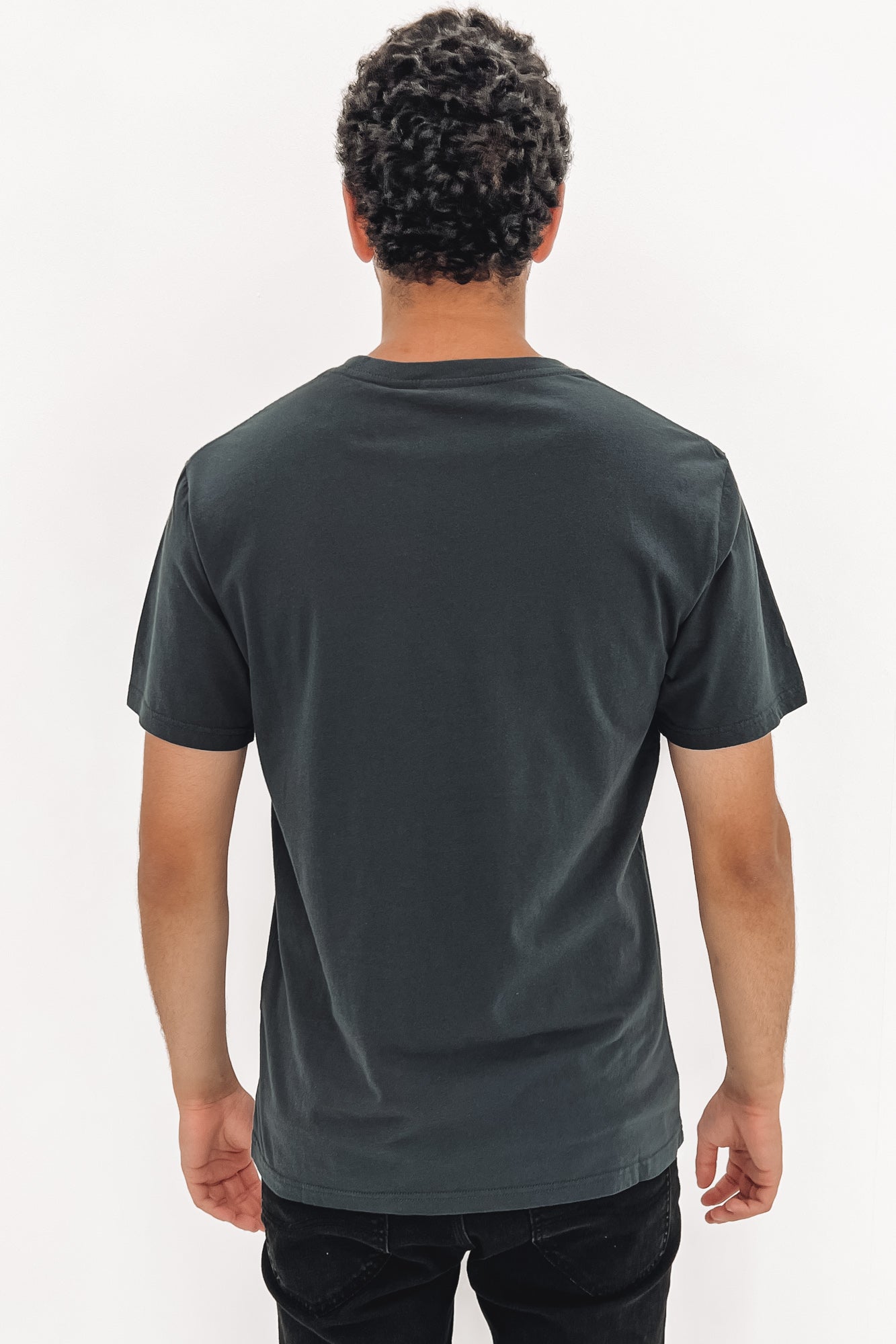 Strand Embroidered T-Shirt Storm Blue