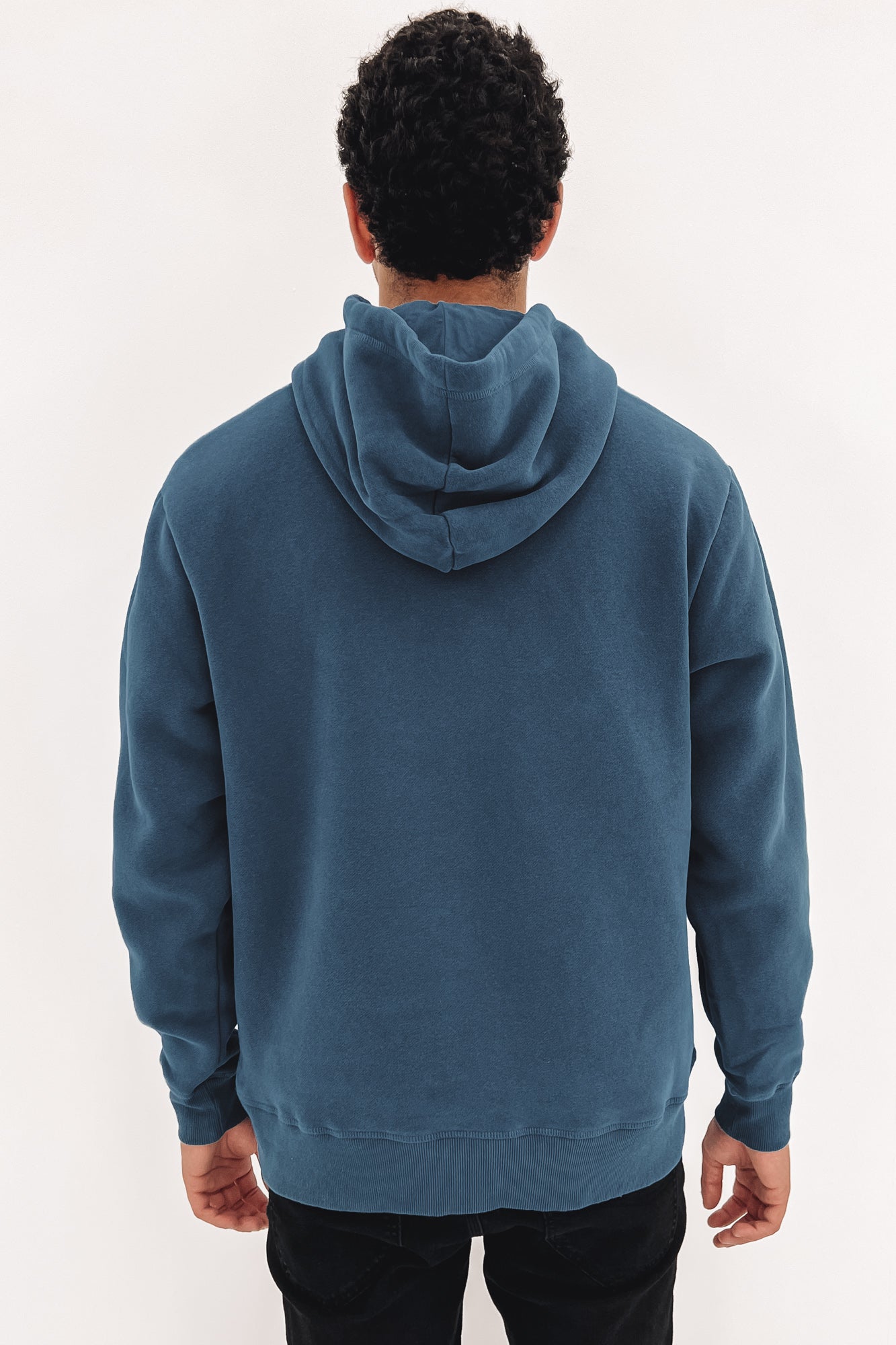 Strand Fleece Hood Storm Blue