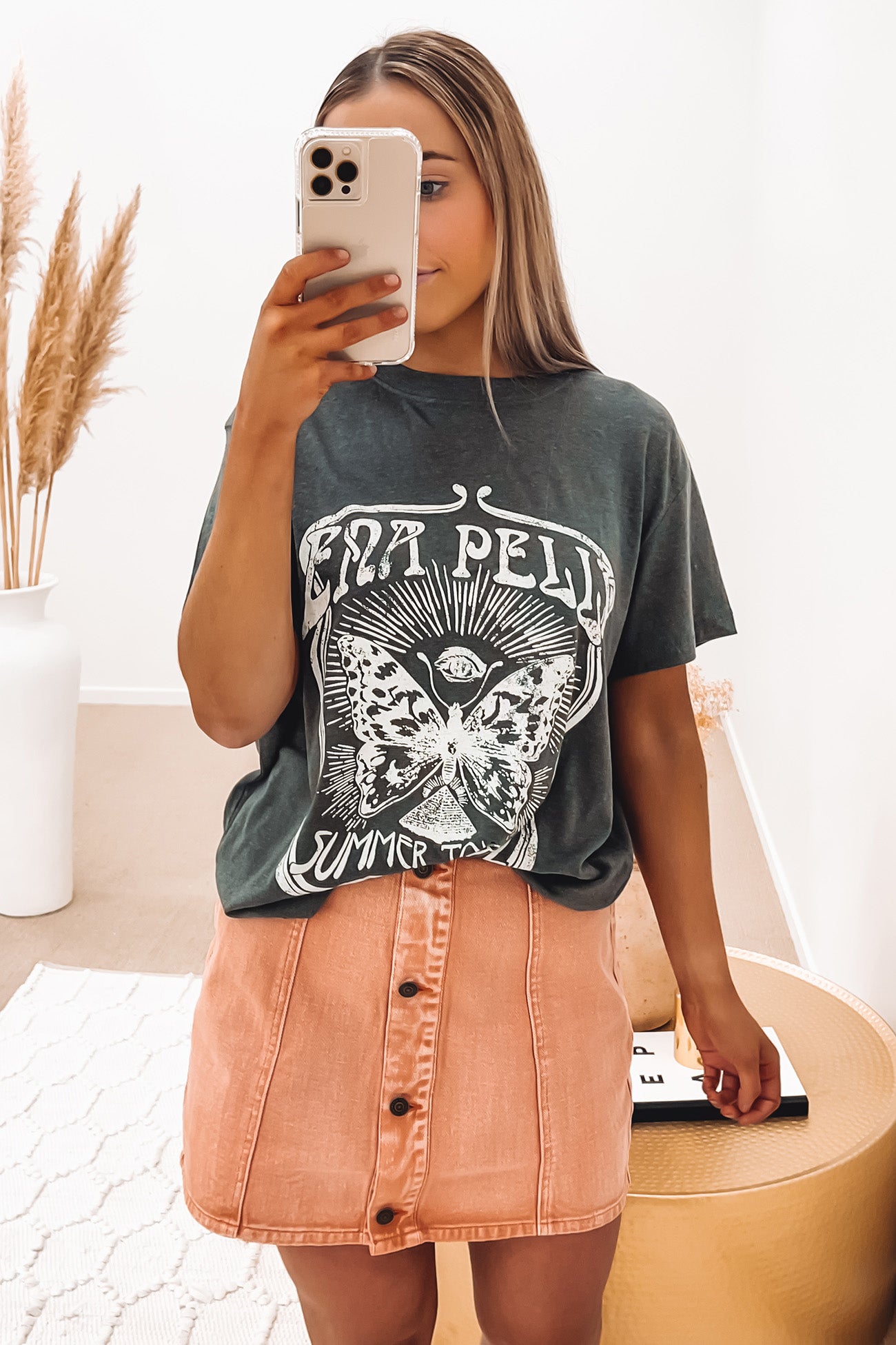 Summer Tour Tee Snow Wash