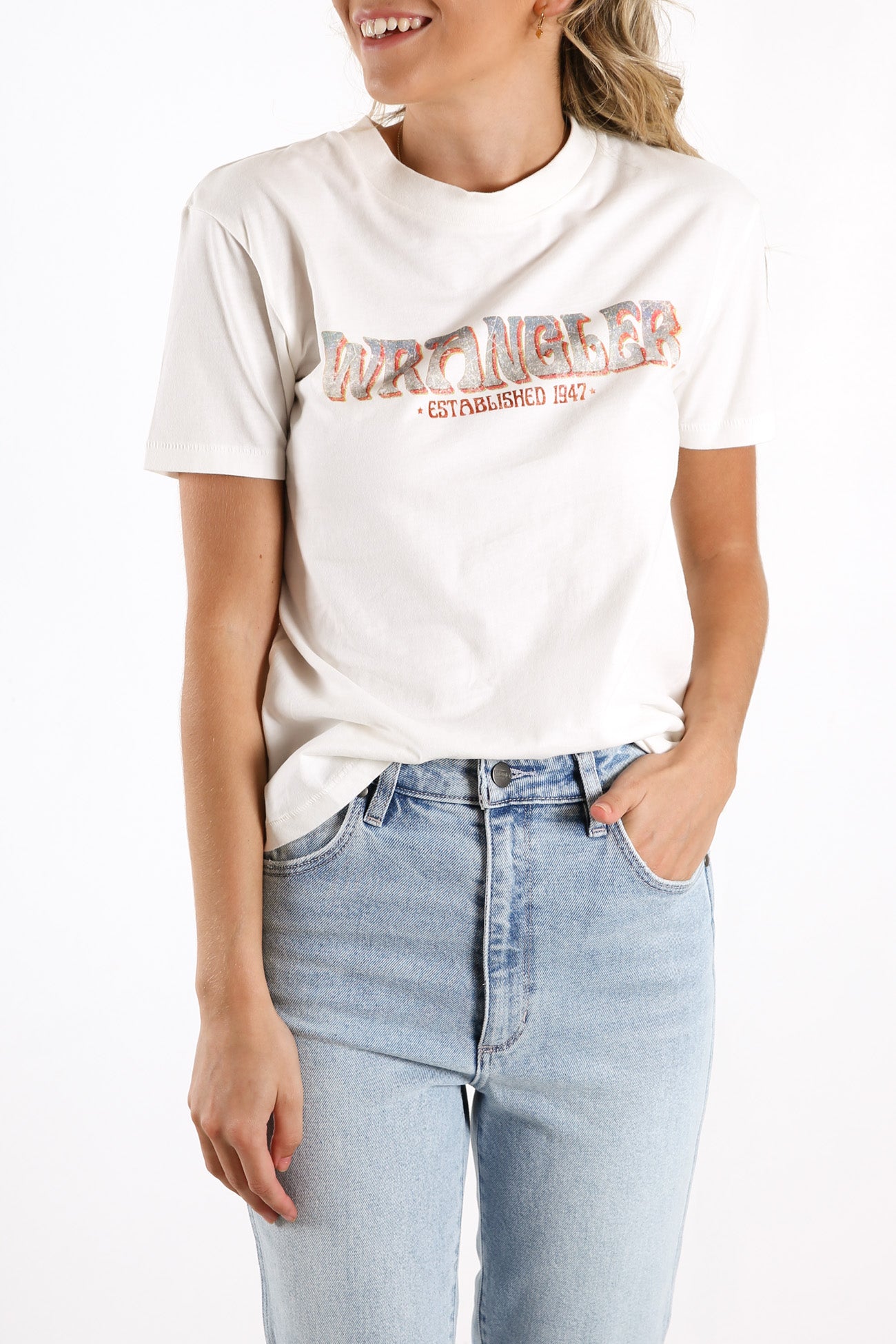 Sundown Tee Vintage White