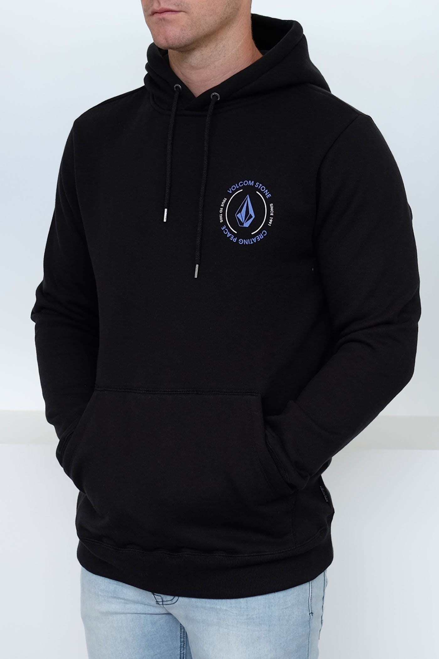 Supply Stone Pullover Black Volcom - Jean Jail