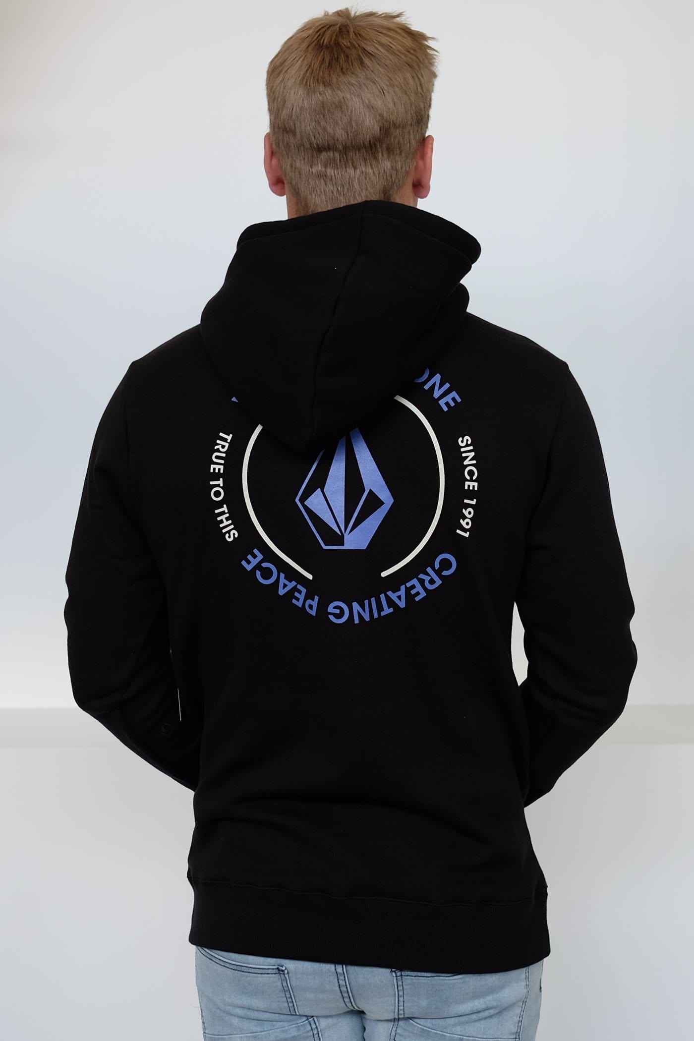 Supply Stone Pullover Black Volcom - Jean Jail