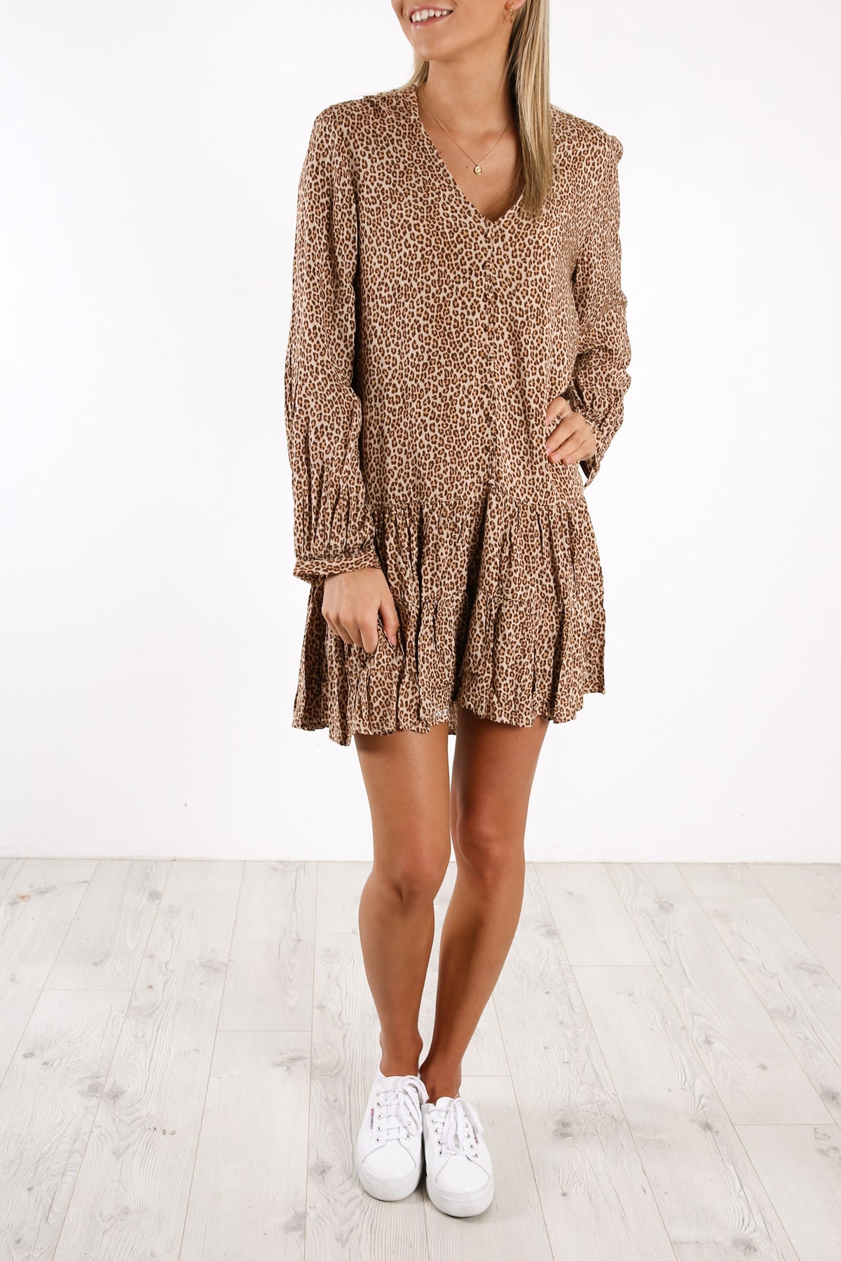 Tanzania Dress Leopard