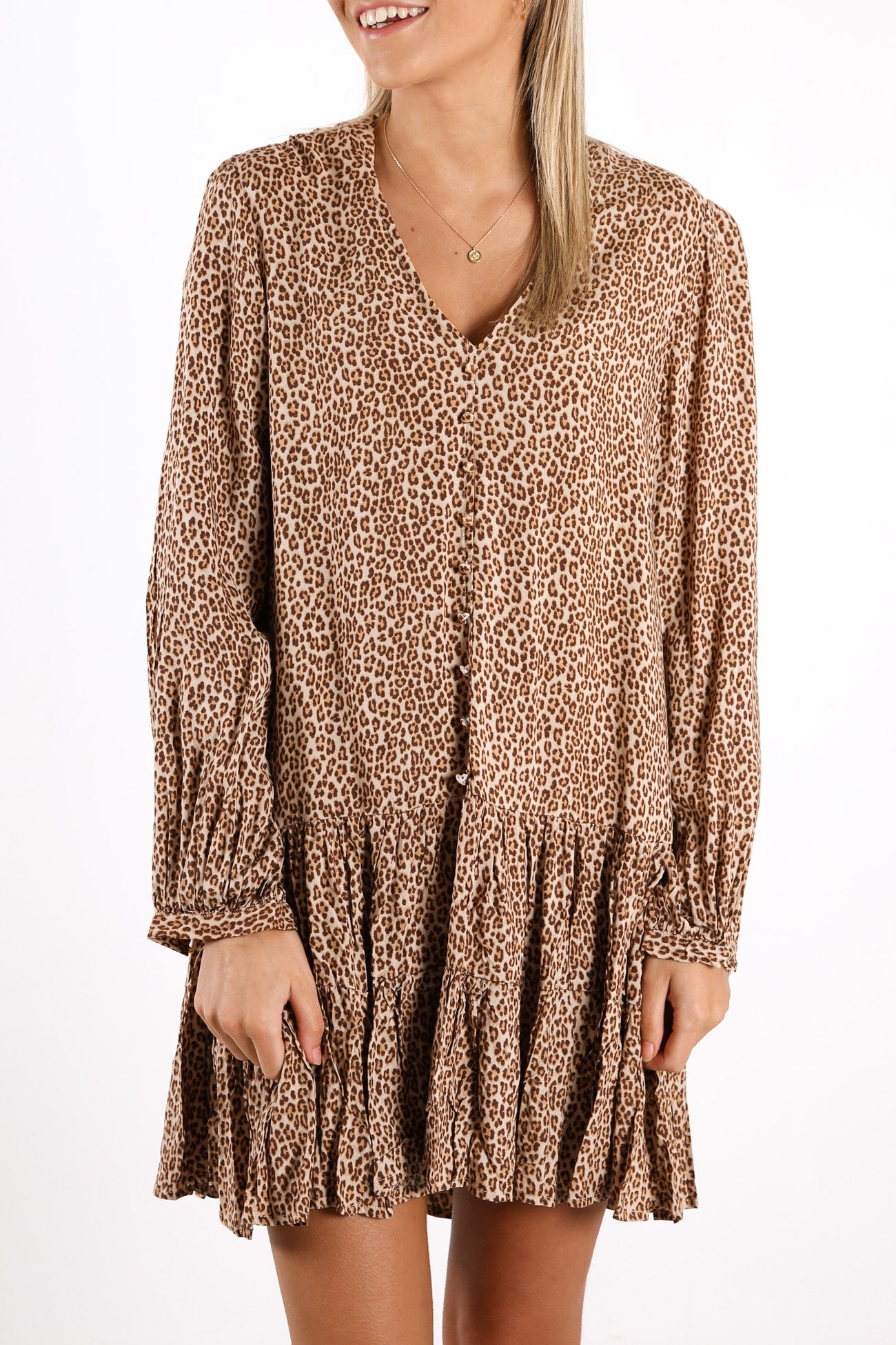 Tanzania Dress Leopard