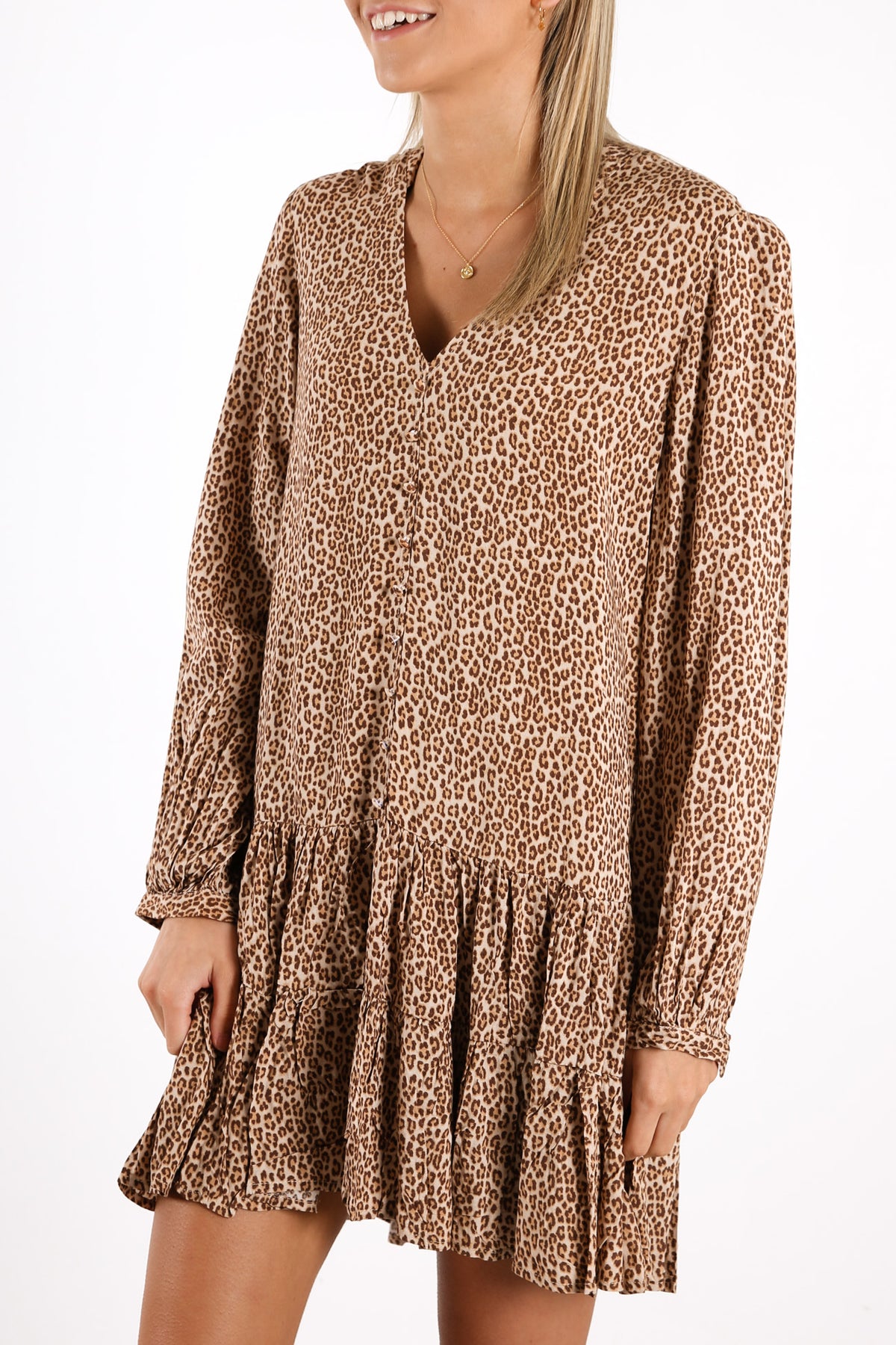 Tanzania Dress Leopard