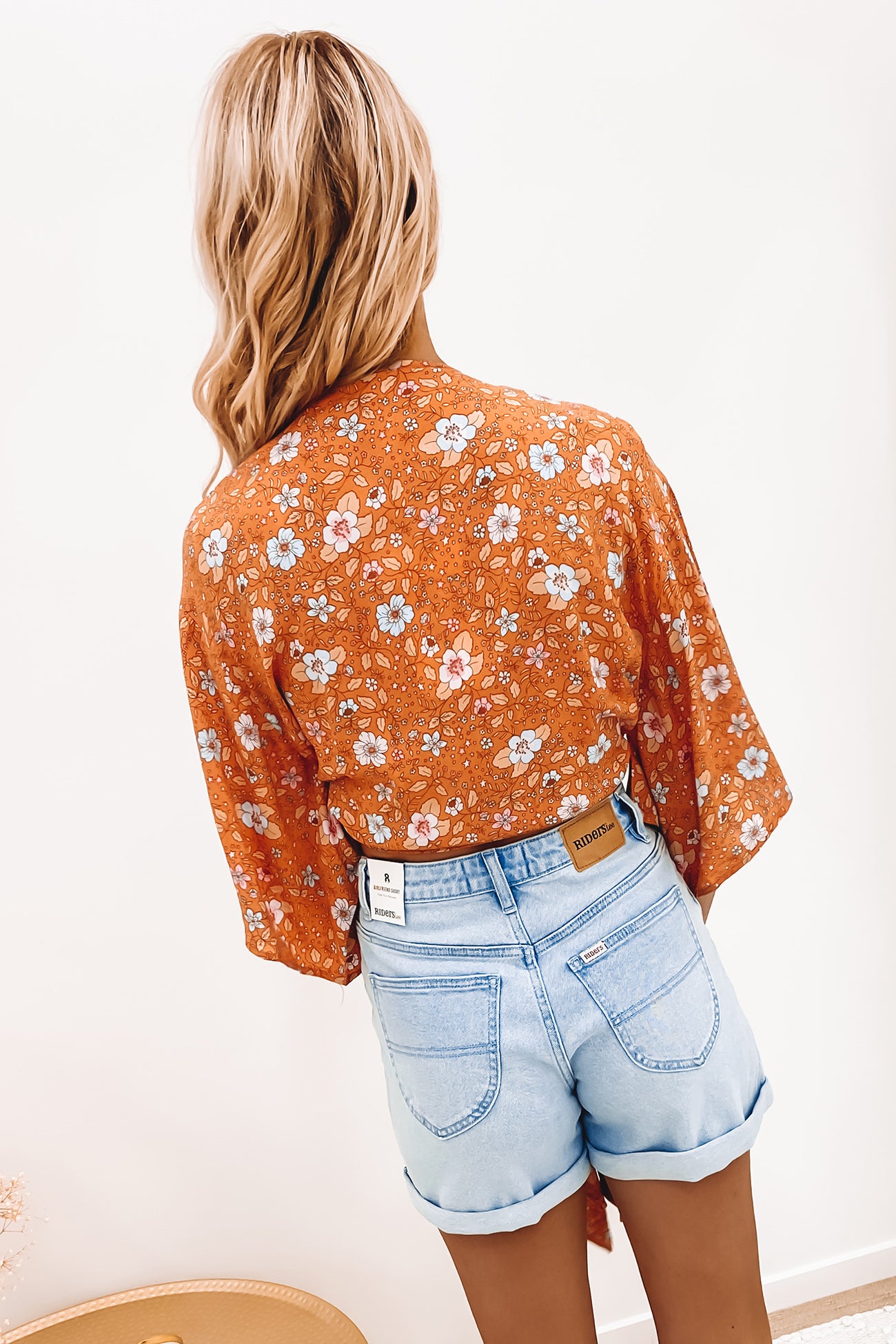 Taylah Top Orange