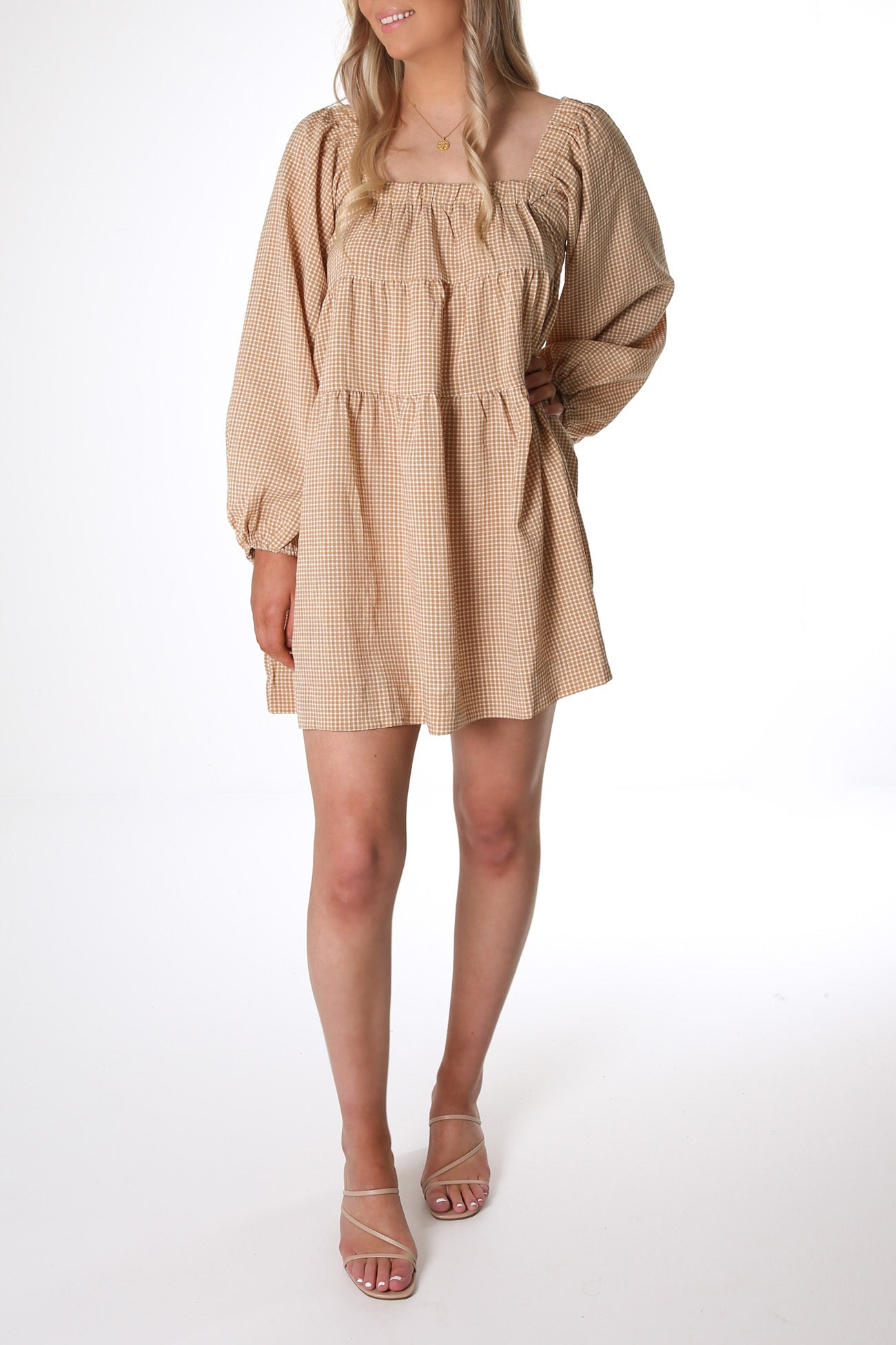 Taylor Dress Tan