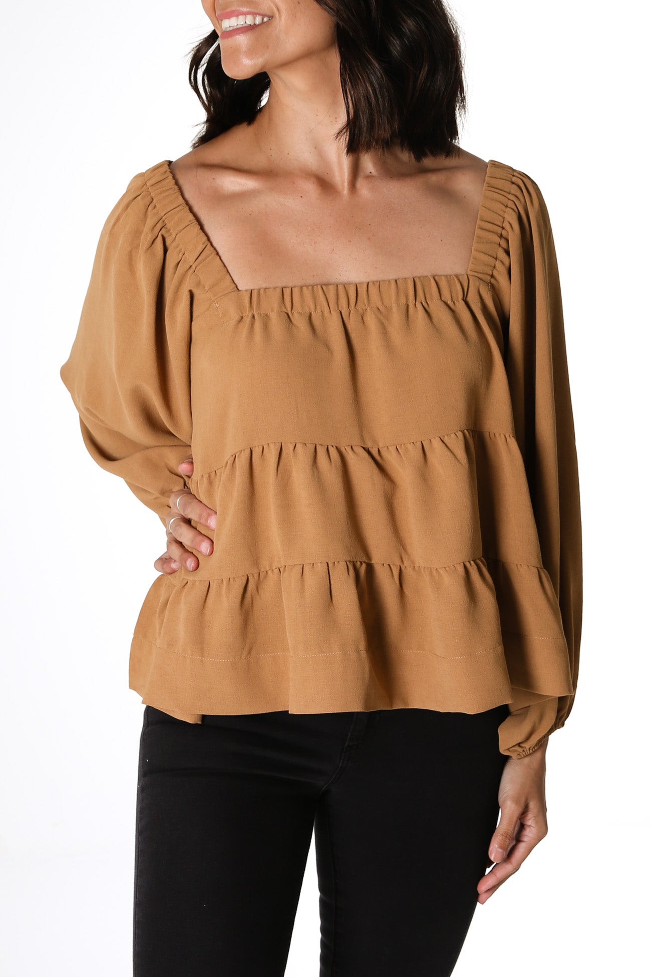 Taylor Top Tan