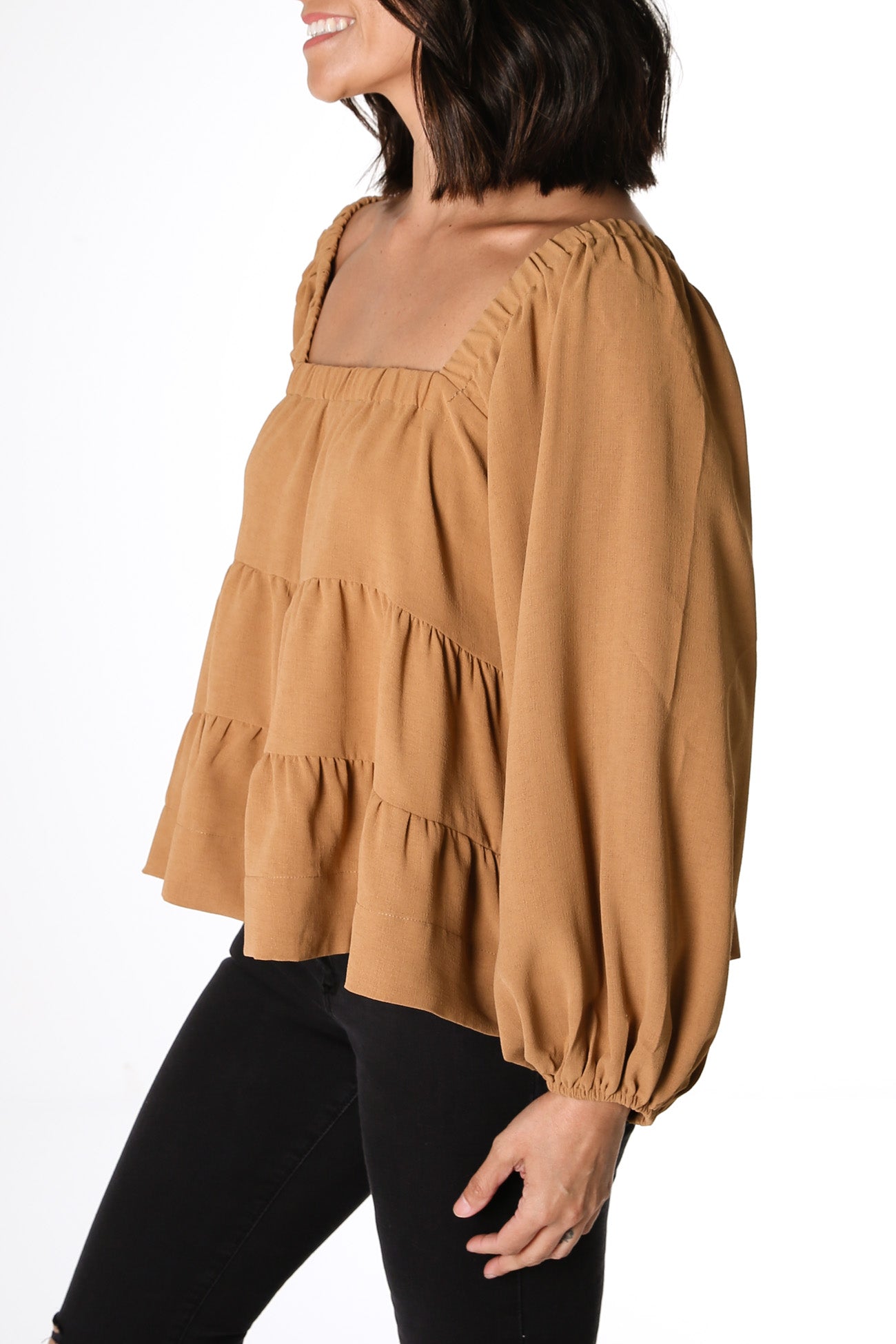 Taylor Top Tan