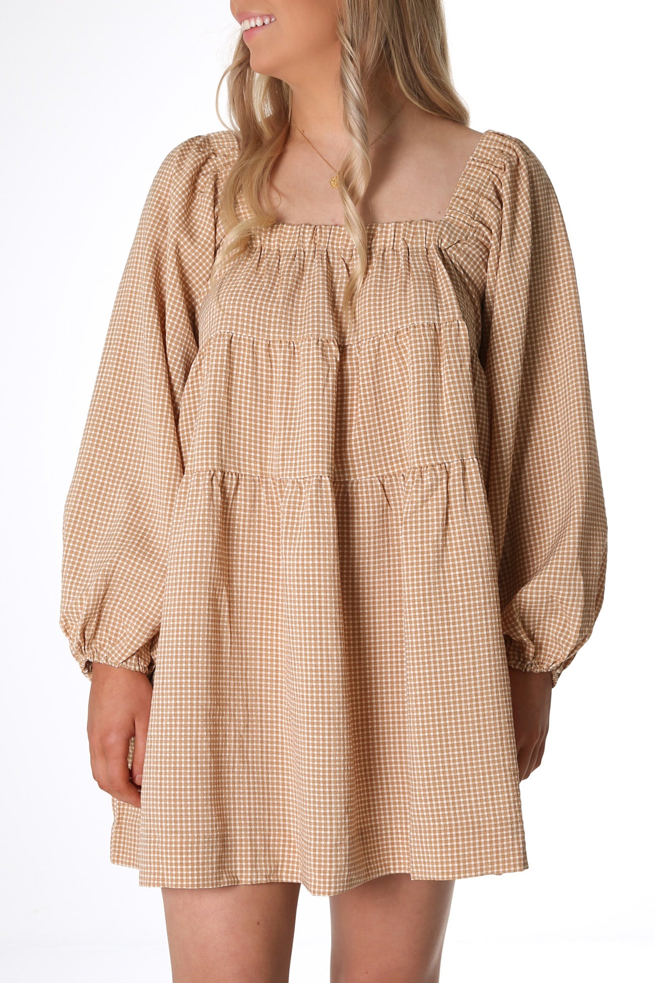 Taylor Dress Tan