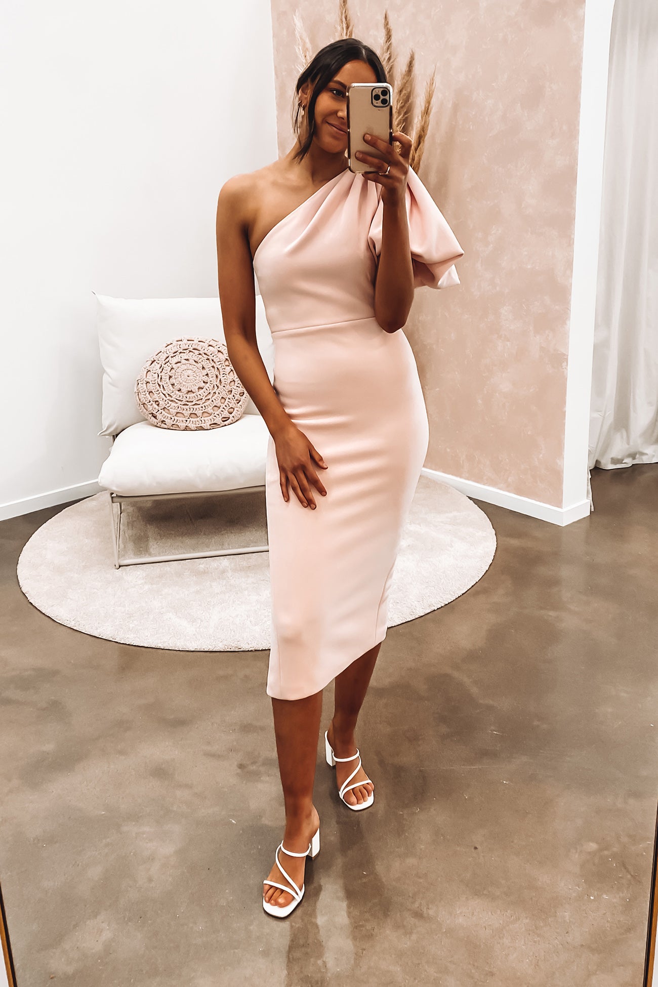 The Lost And Found Dress Blush