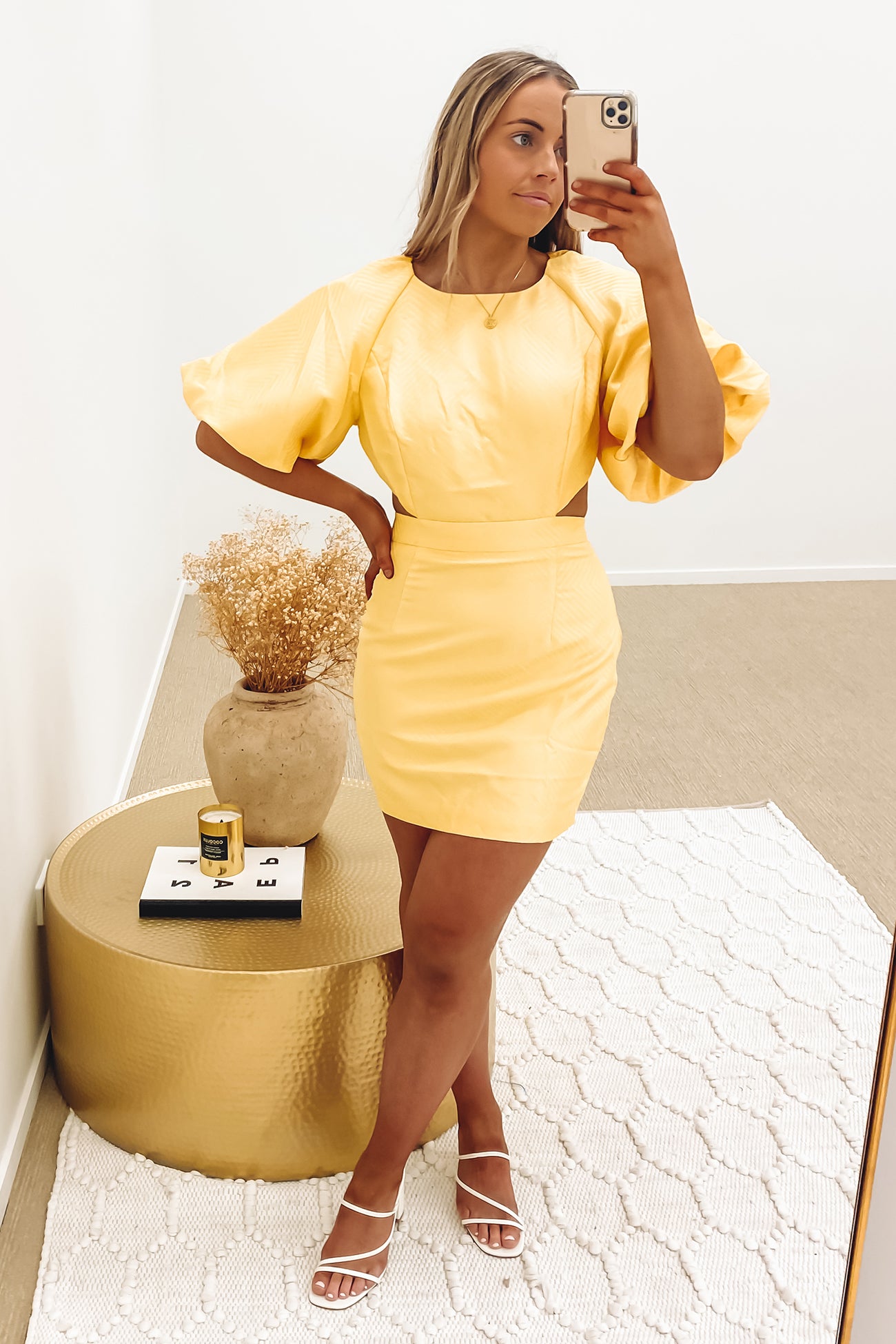 The Sunkiss Mini Dress Butter