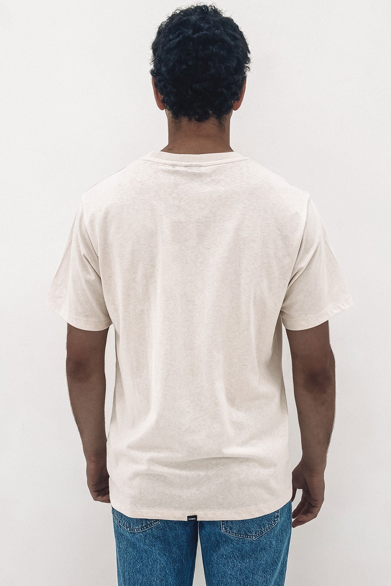 Thrills Stack Merch Fit Tee Heritage White