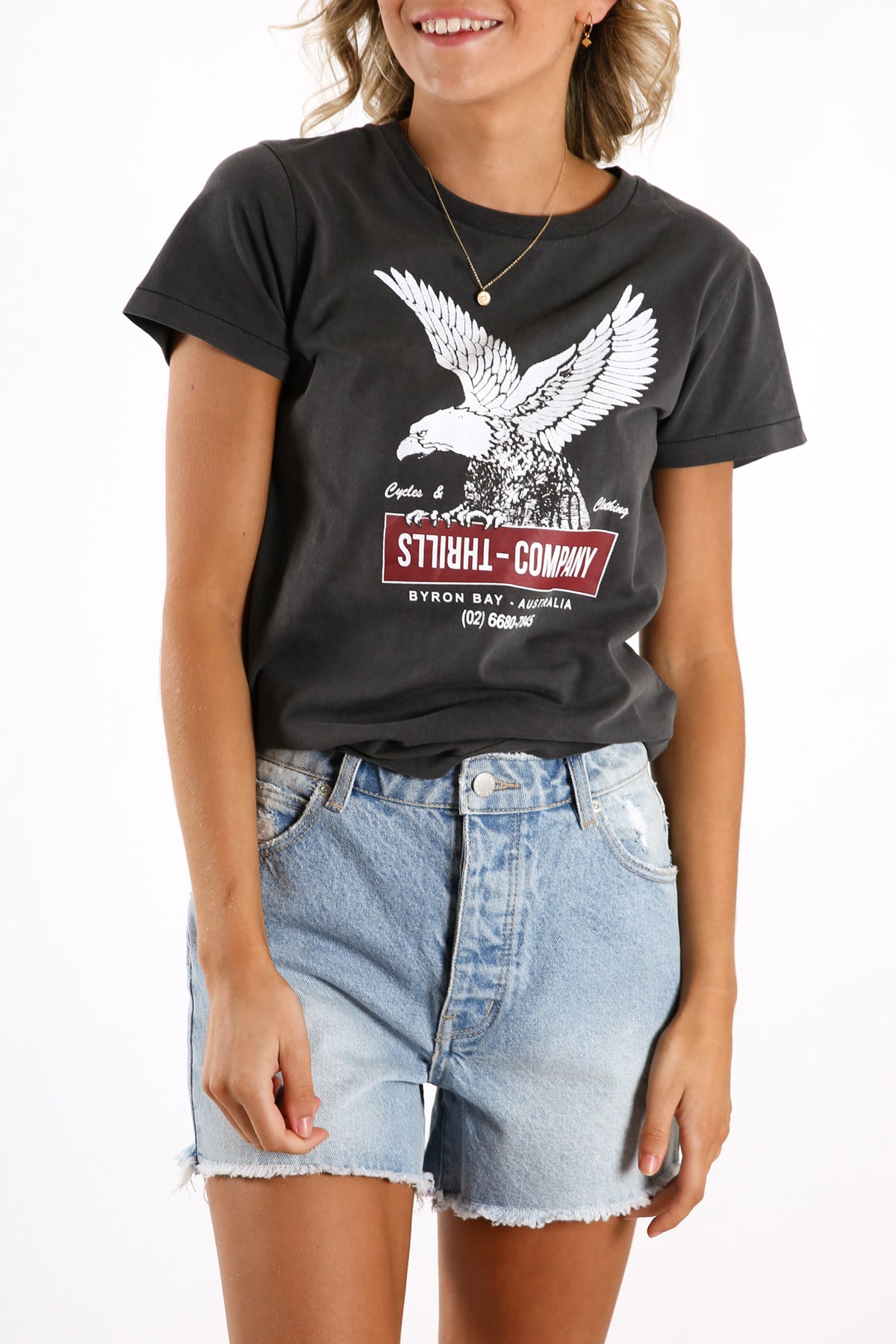 Thrills Garage Band Tee Merch Black