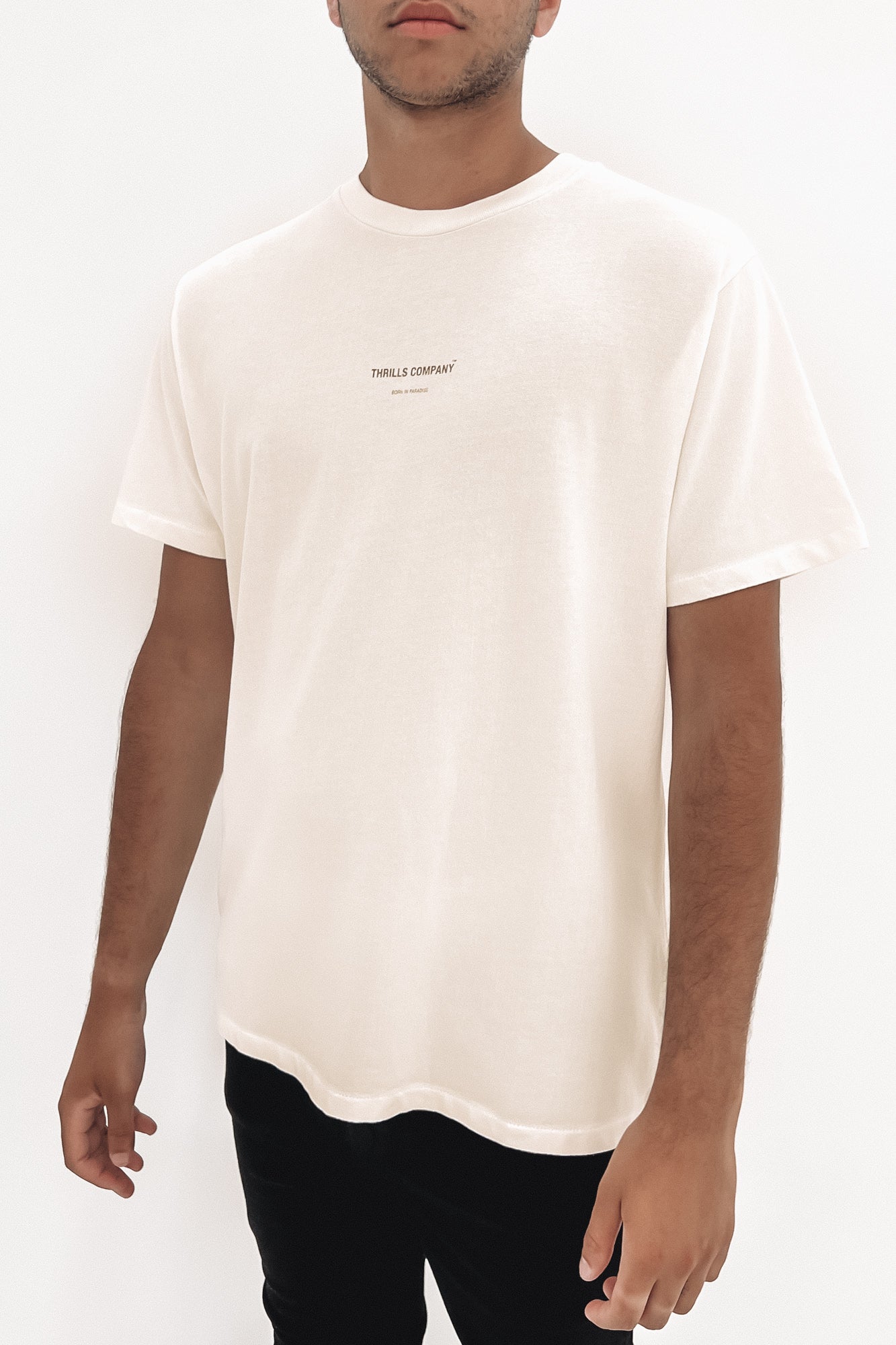 Thrills Stamp Merch Fit Tee Tofu