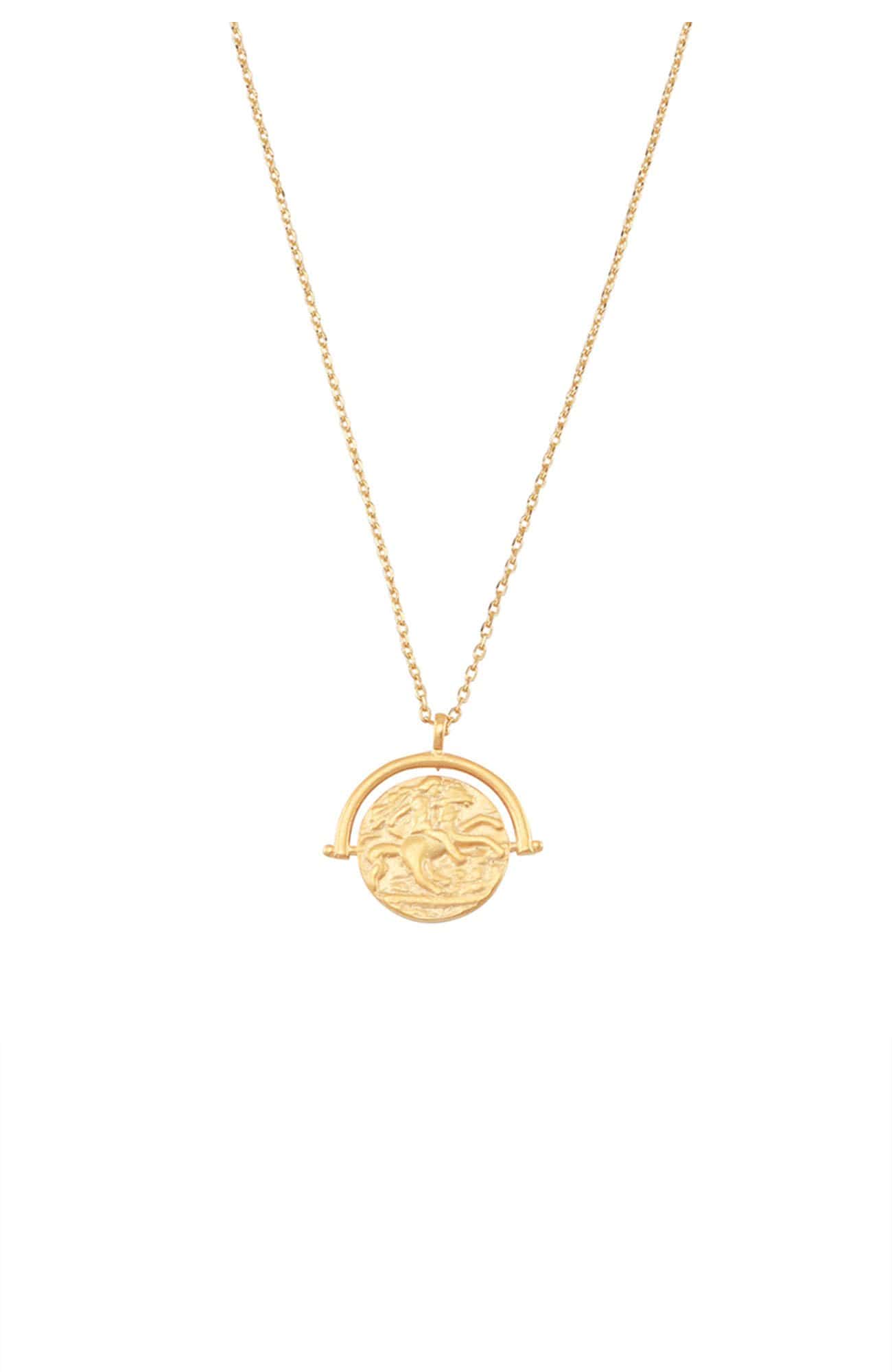 Tobie Coin Necklace Gold Jolie & Deen - Jean Jail
