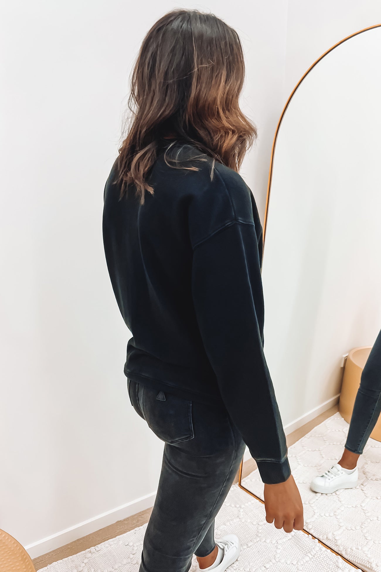 Tour Sweatshirt Washed Black