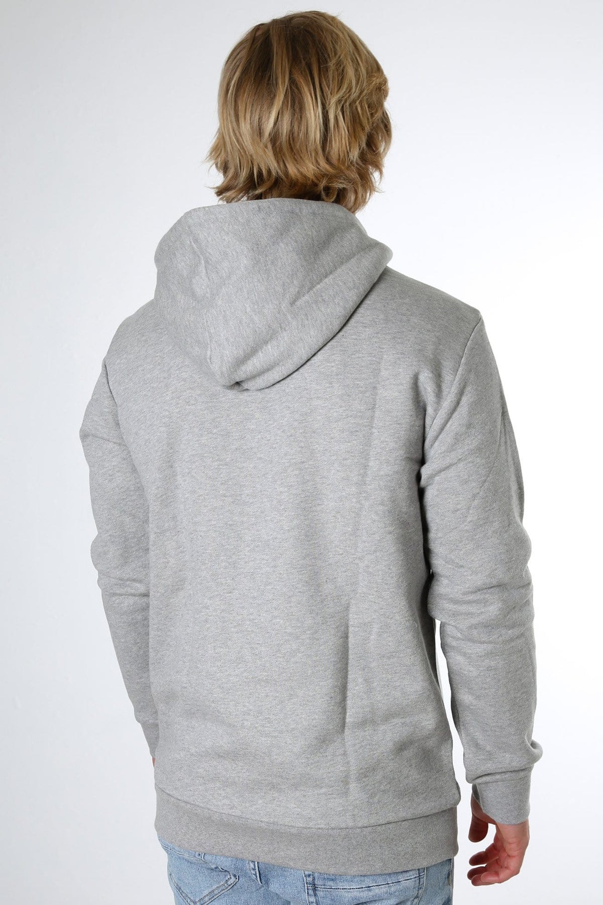 Trefoil Hoodie Medium Grey Heather