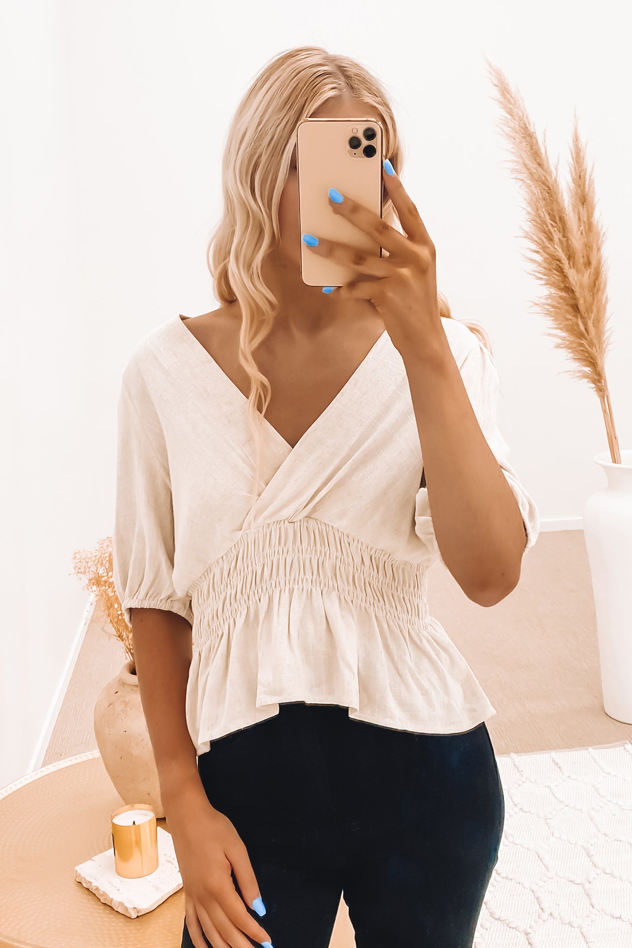 Trey Top Beige