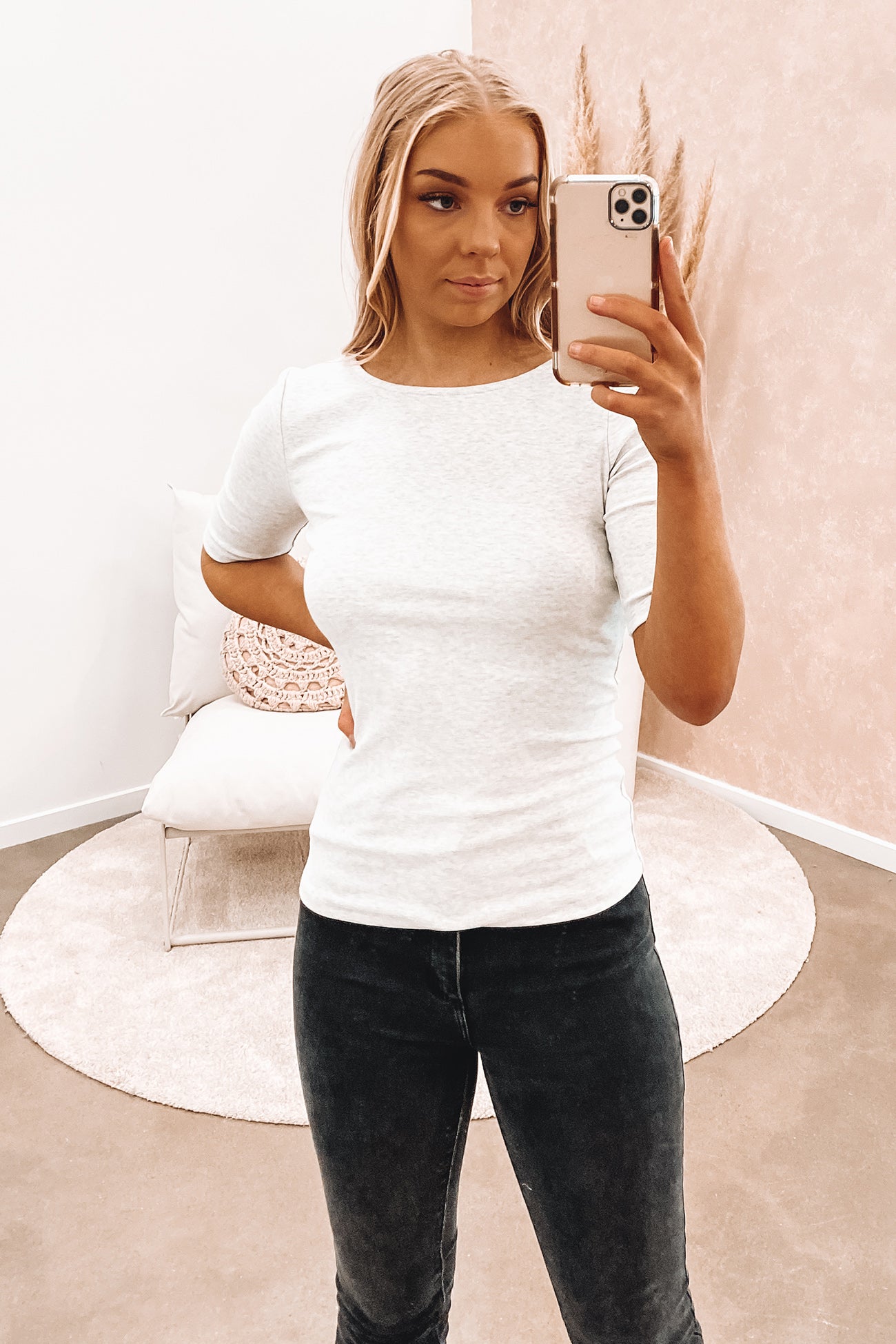 Trish Top Grey