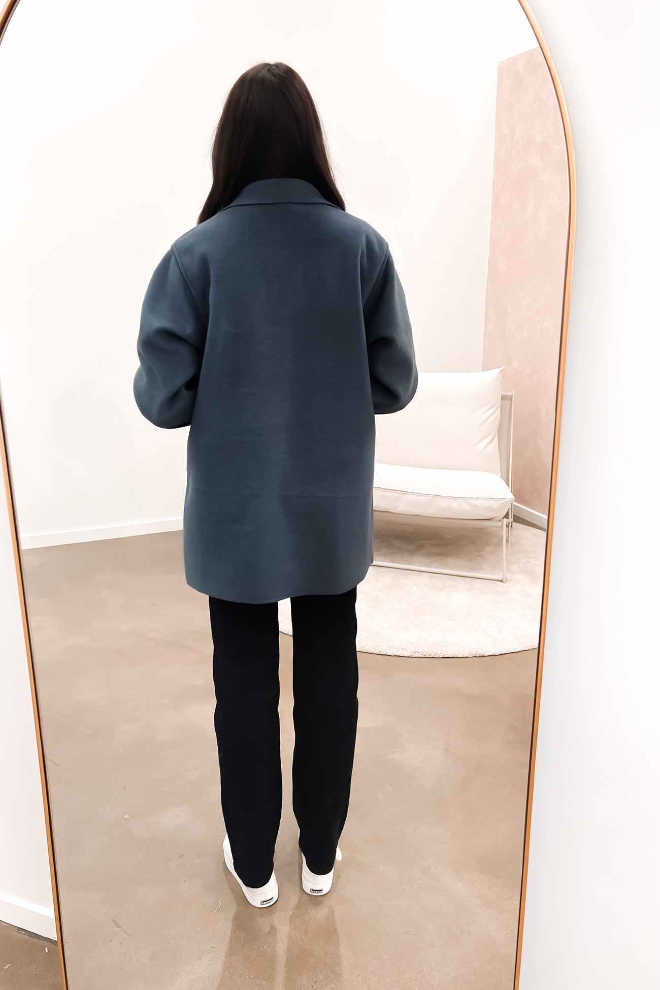 Umi Coat Ash Blue