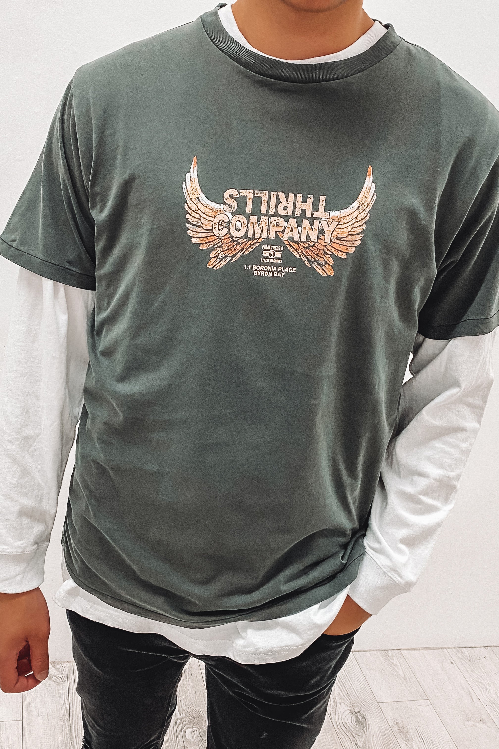 Sacred Merch Fit Tee Merch Black