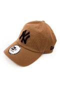 New York Yankees 9FORTY Cloth Strap Khaki Black
