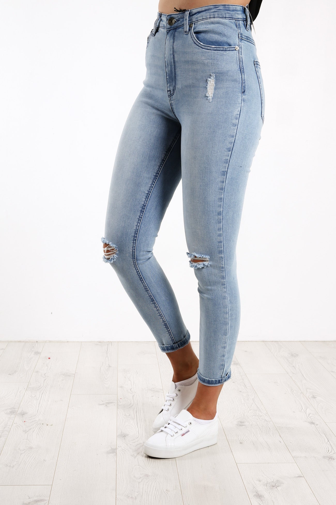 Vice High Skinny Jean Blue