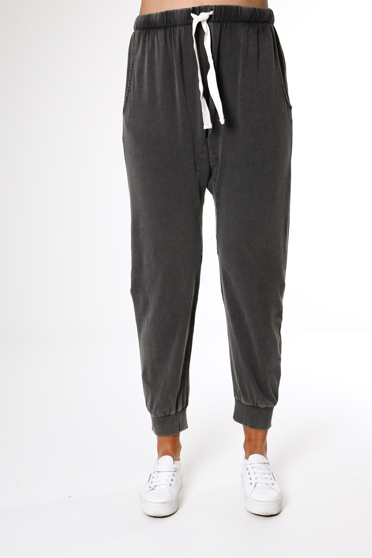 Victoria Pant Washed Black