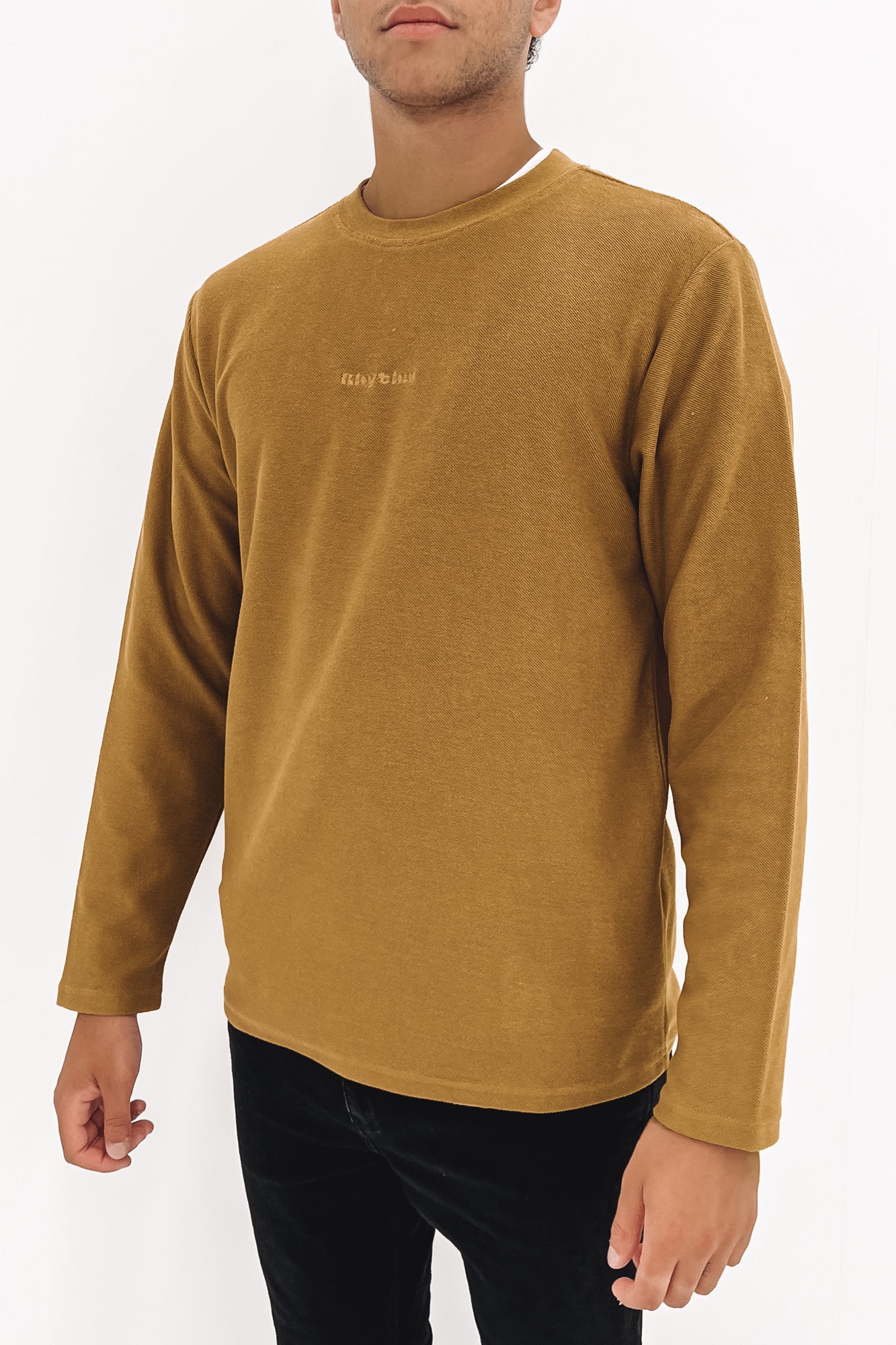 Vintage Terry Long Sleeve T-Shirt Sand