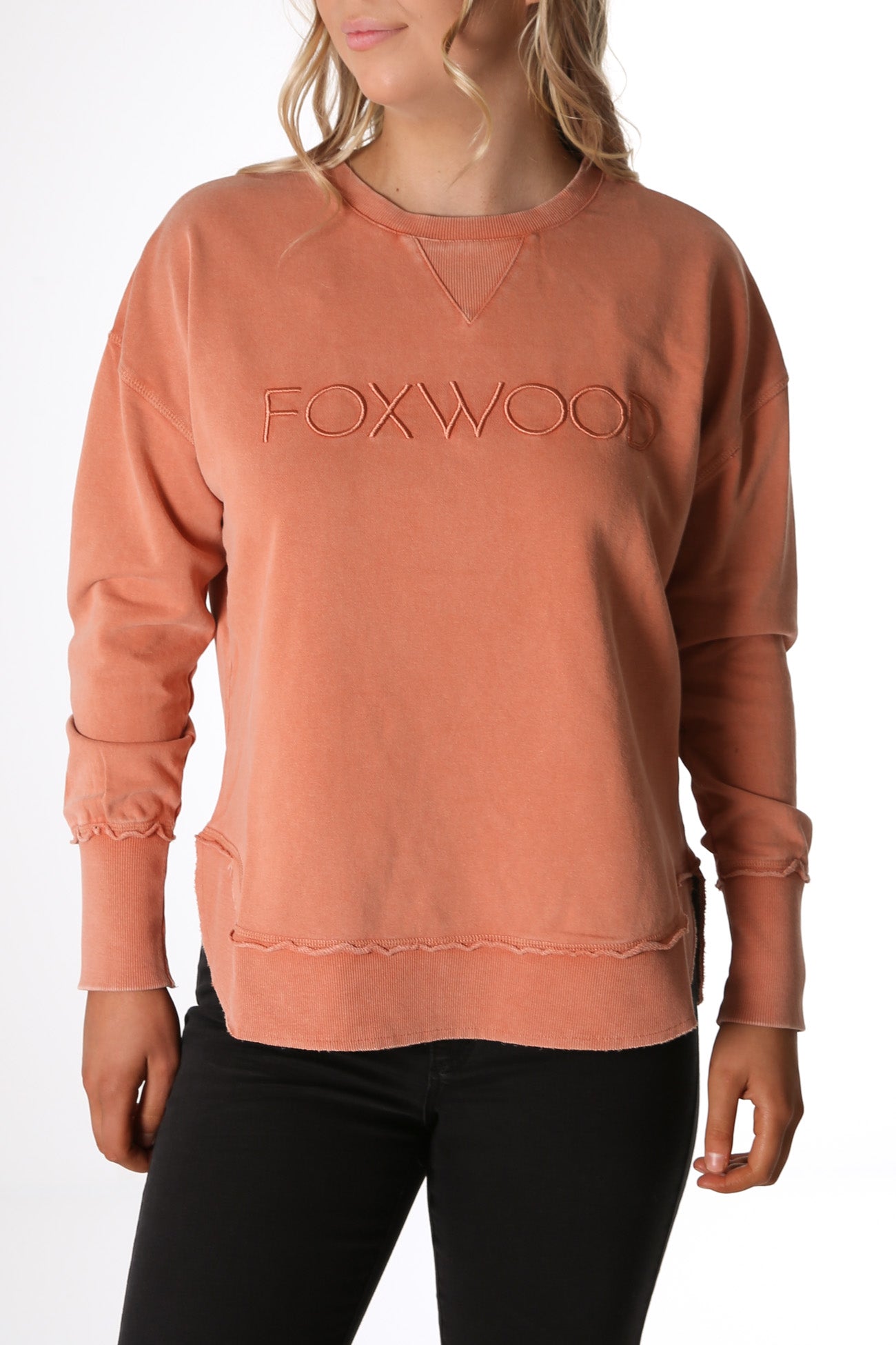 Washed Simplified Crew Rust
