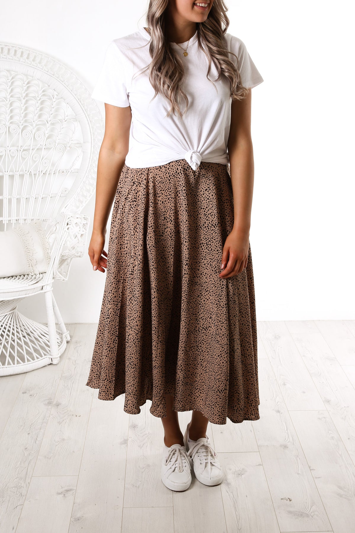 Weapon Skirt Brown