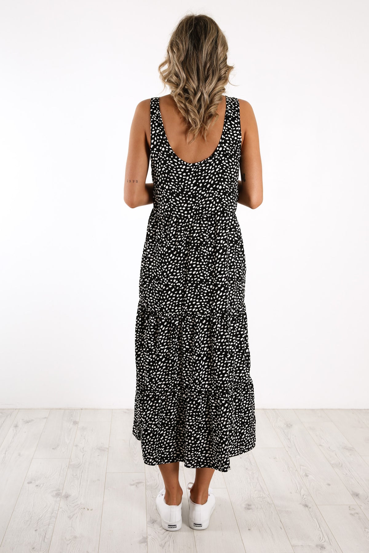 Whitney Midi Dress Print