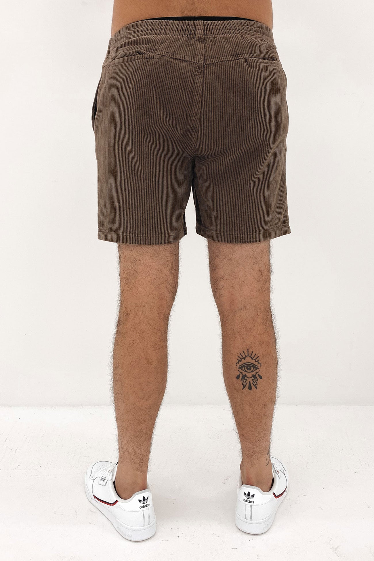 Wide Wale Cord Beachshort Pigment Brown