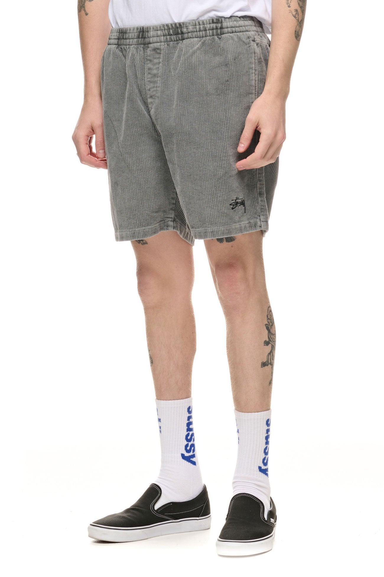 Wide Wale Cord Beachshort Pigment Grey