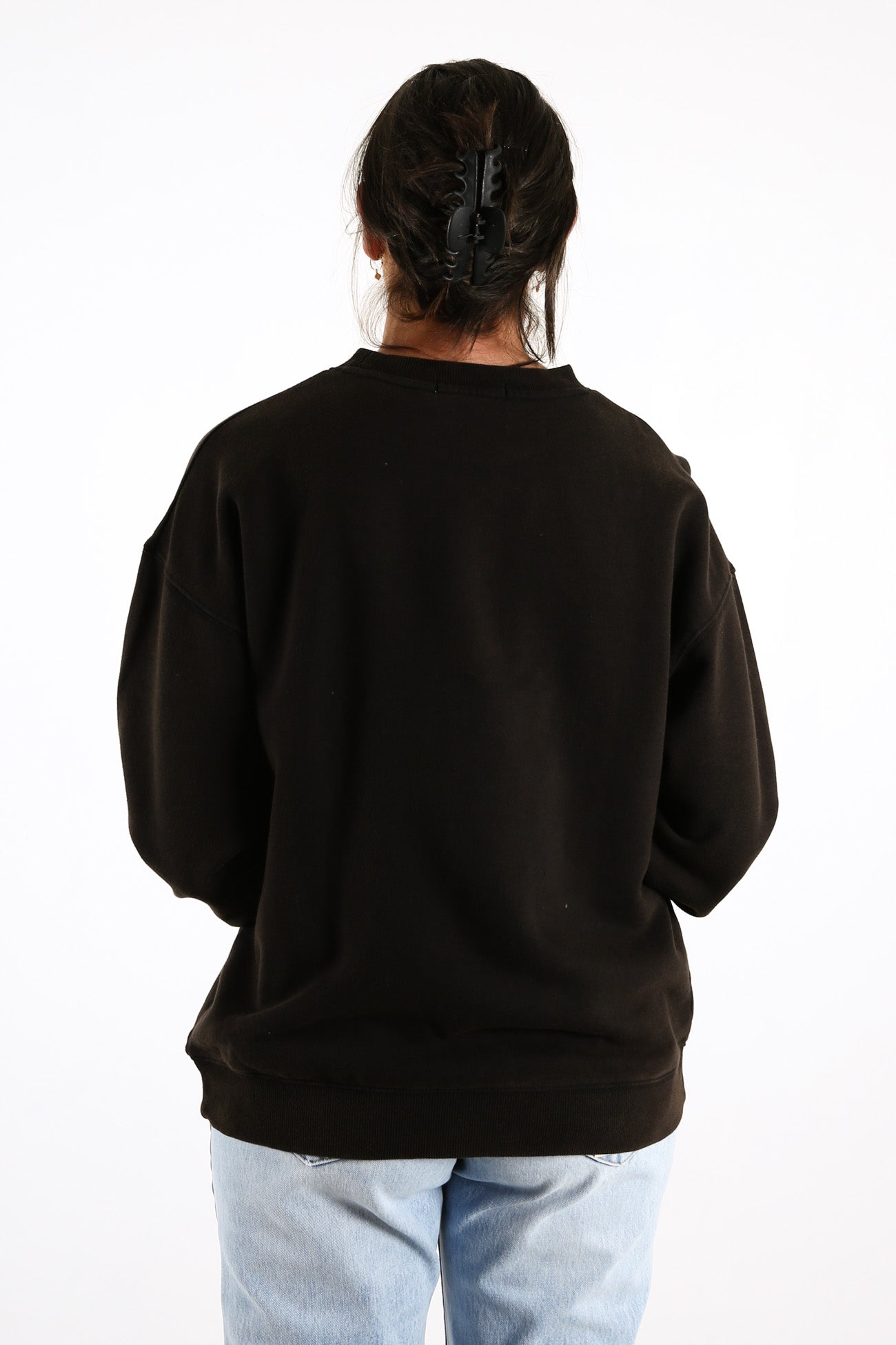 Wilderness Sweatshirt Washed Black