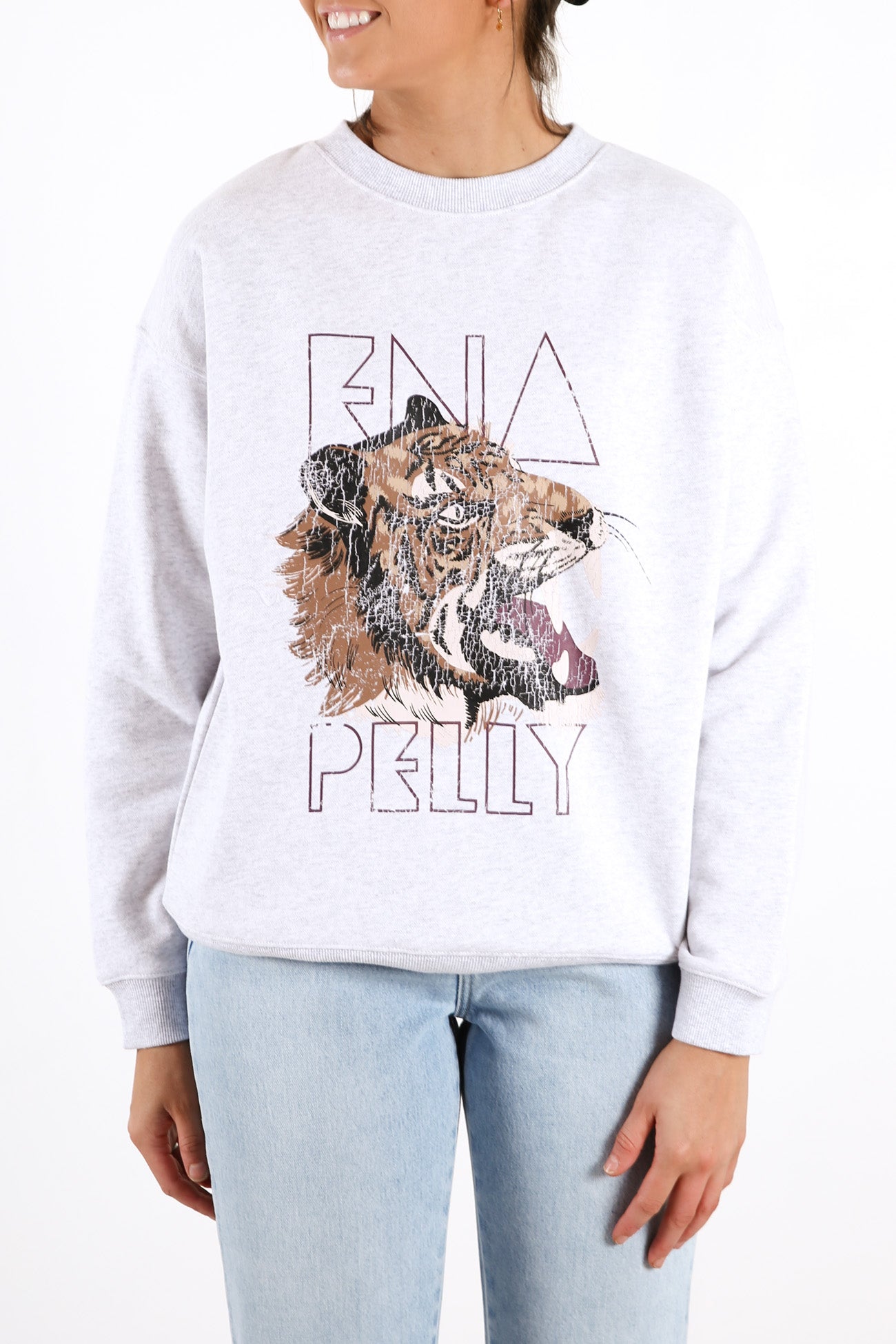 Wilderness Sweatshirt White Marle