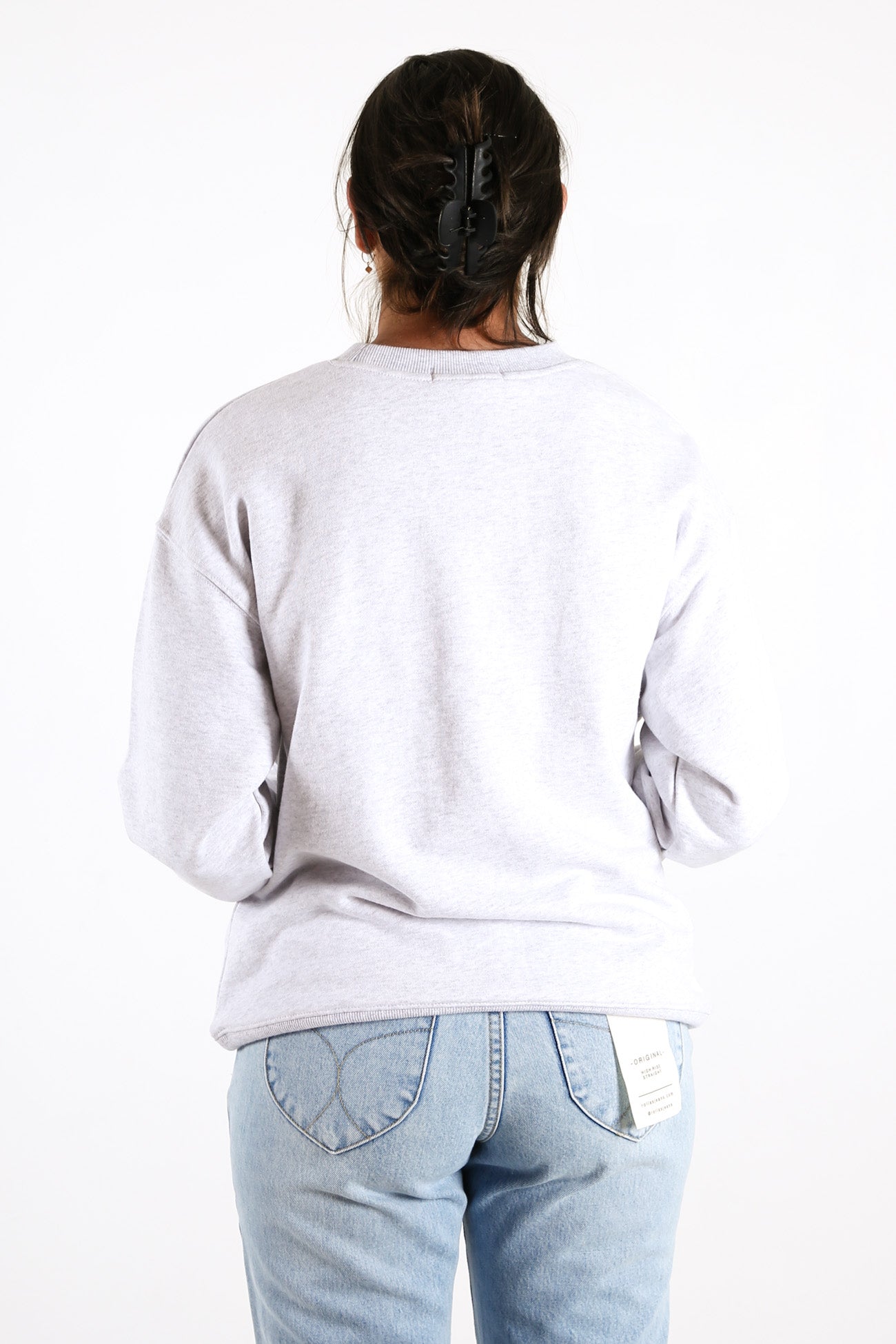 Wilderness Sweatshirt White Marle