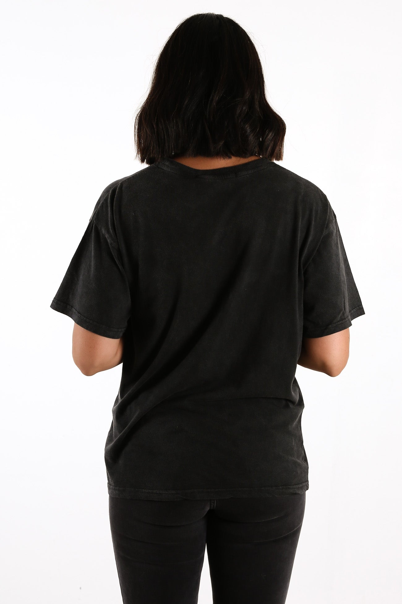 Wilderness Tie Tee Washed Black