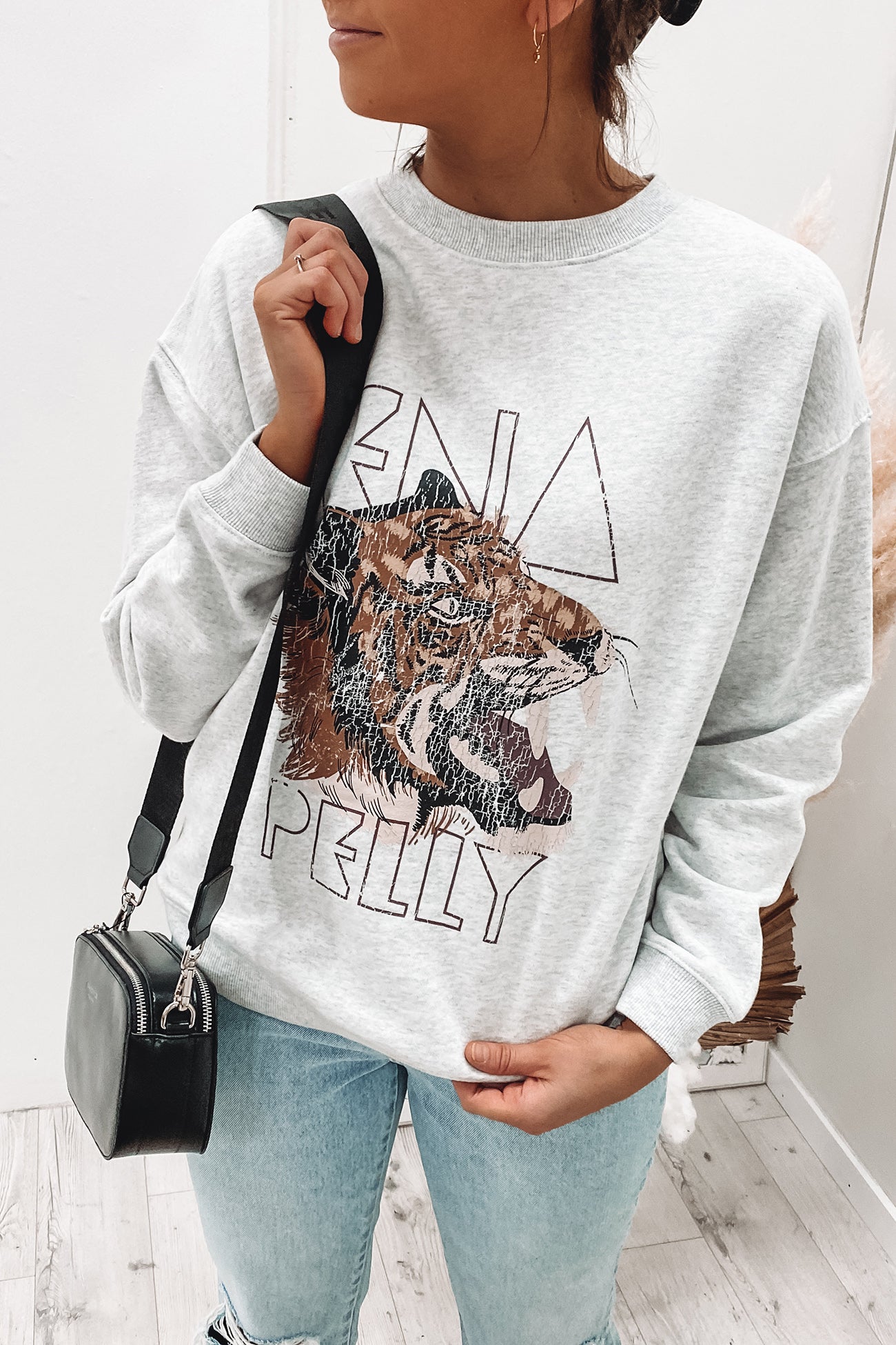 Wilderness Sweatshirt White Marle