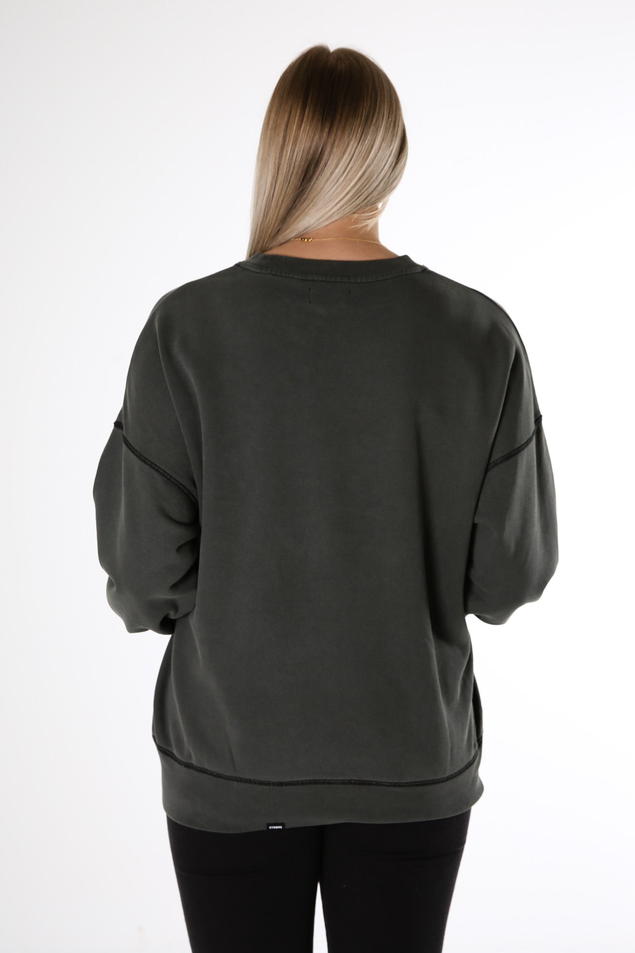 Wings of Steel Slouch Crew Merch Black